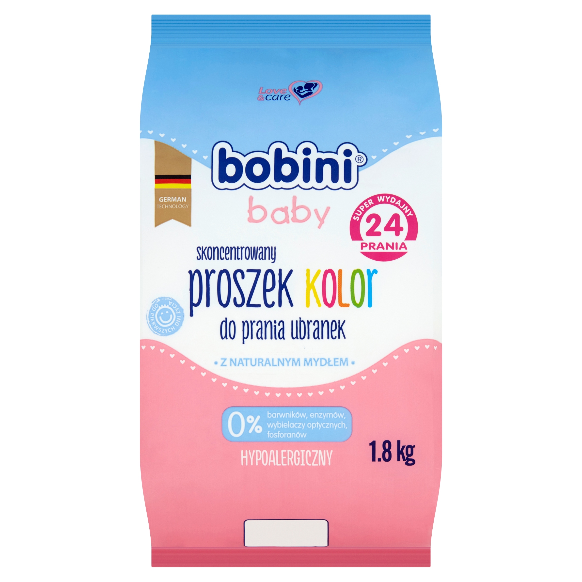 

Bobini baby proszek kolor 1,8kg dla dzieci