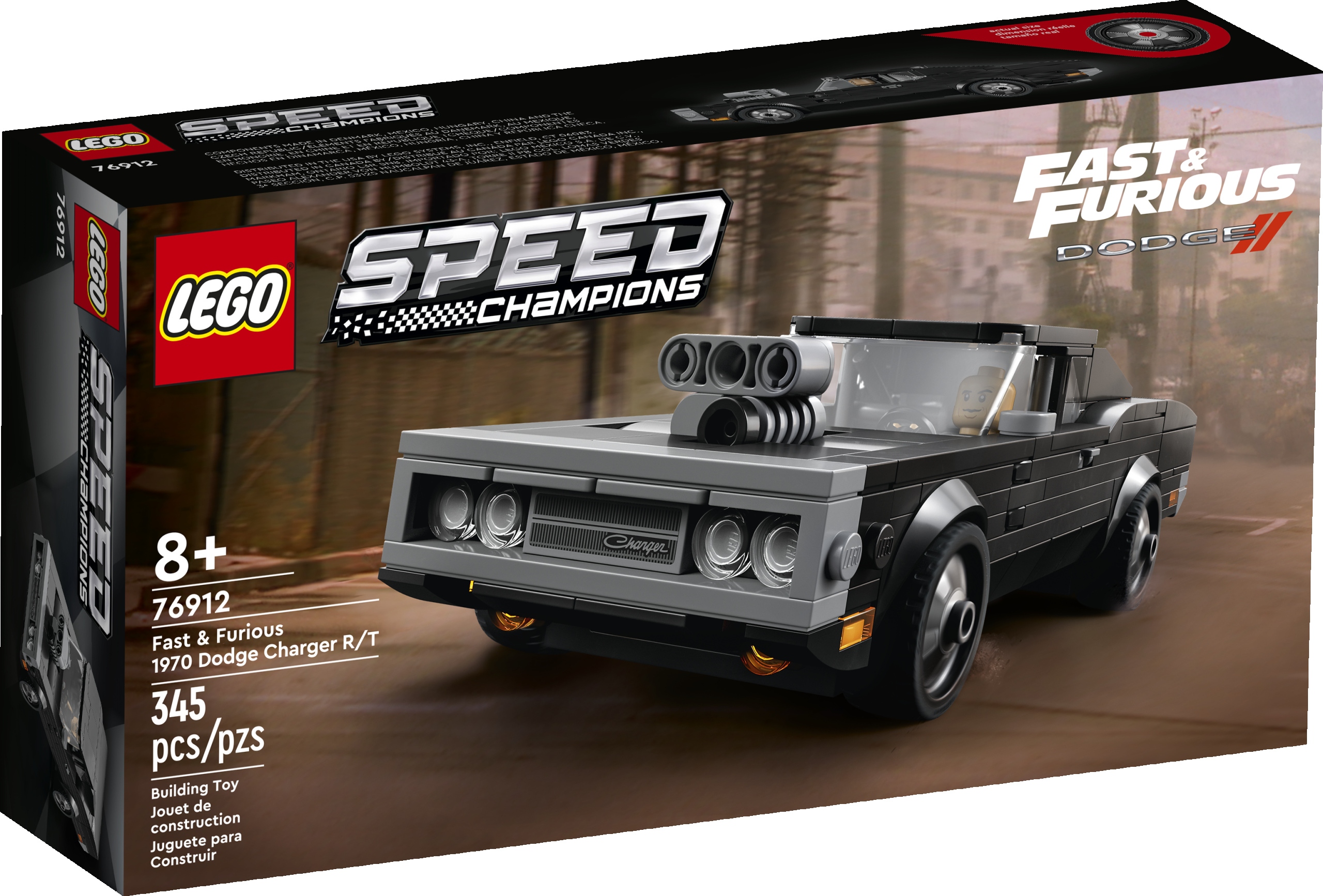 LEGO® Speed Champions 76912 Fast & Furious 1970 Dodge Charger R/T - Lego -  Achat & prix