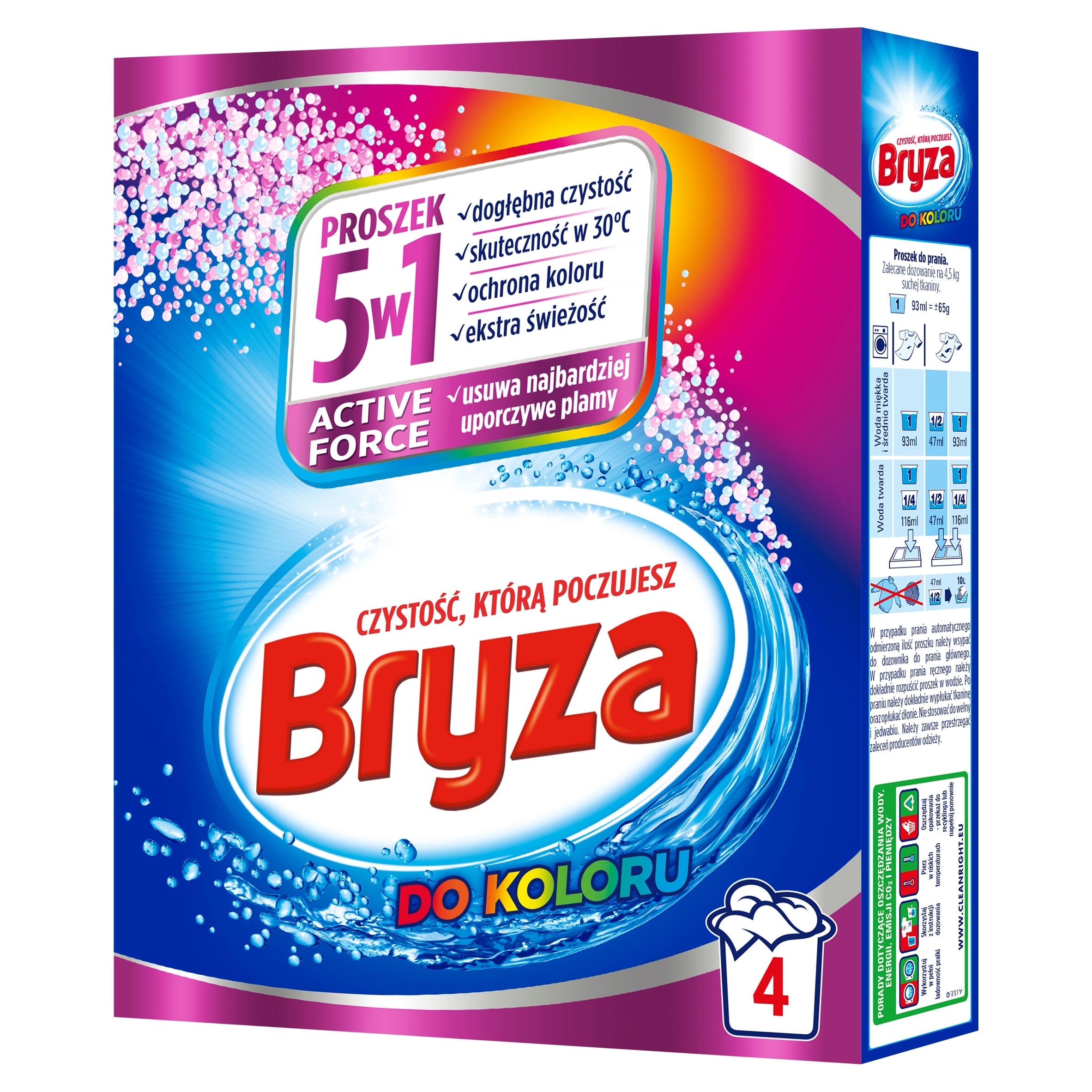 

Bryza proszek do prania 260g Kolor