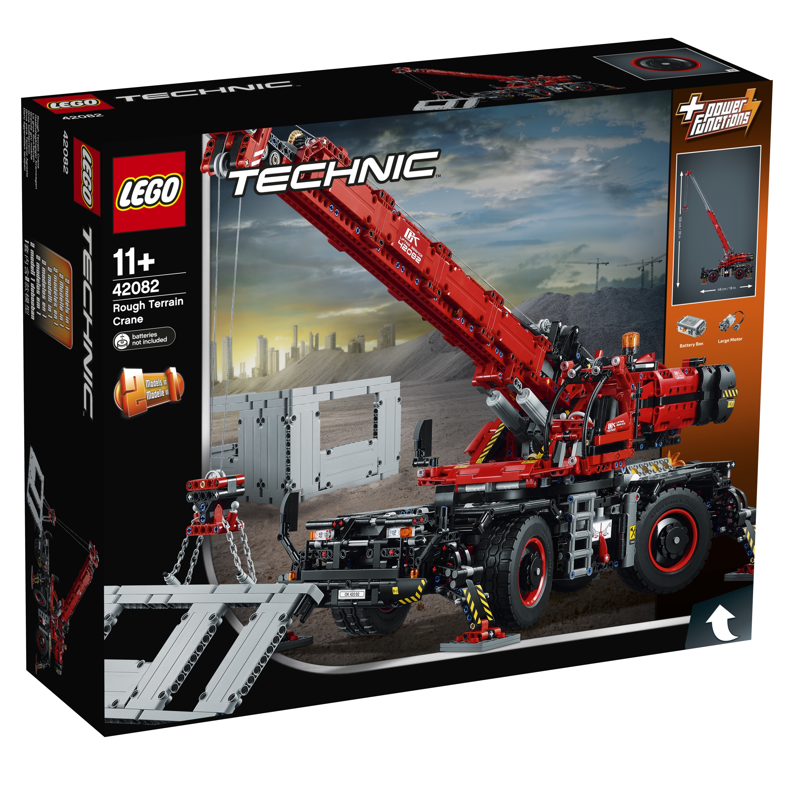 Klocki Lego Technic Zestaw Dźwig 42082