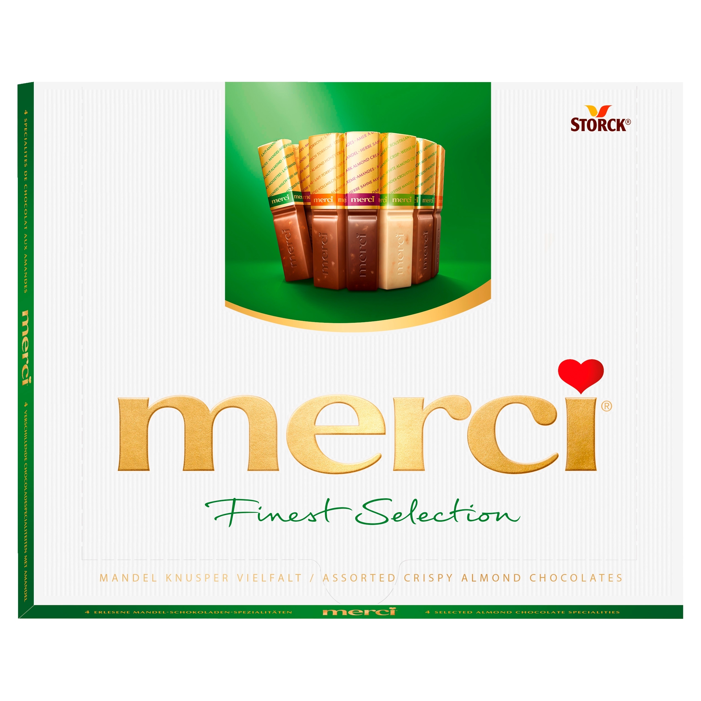 Levně 2 x merci s mandlemi 250 g