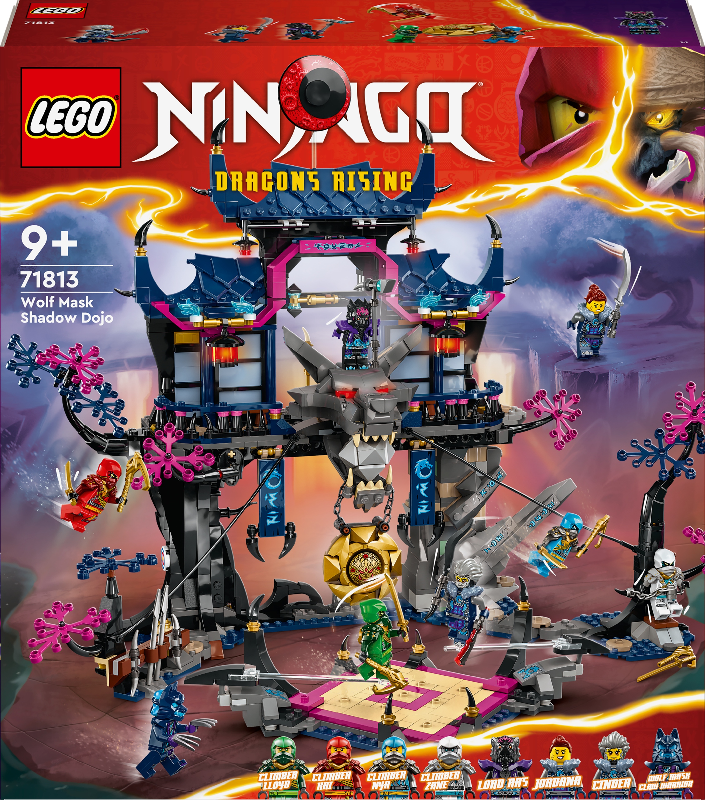 Lego Ninjago 71813 Dojo stínu Vlčí masky