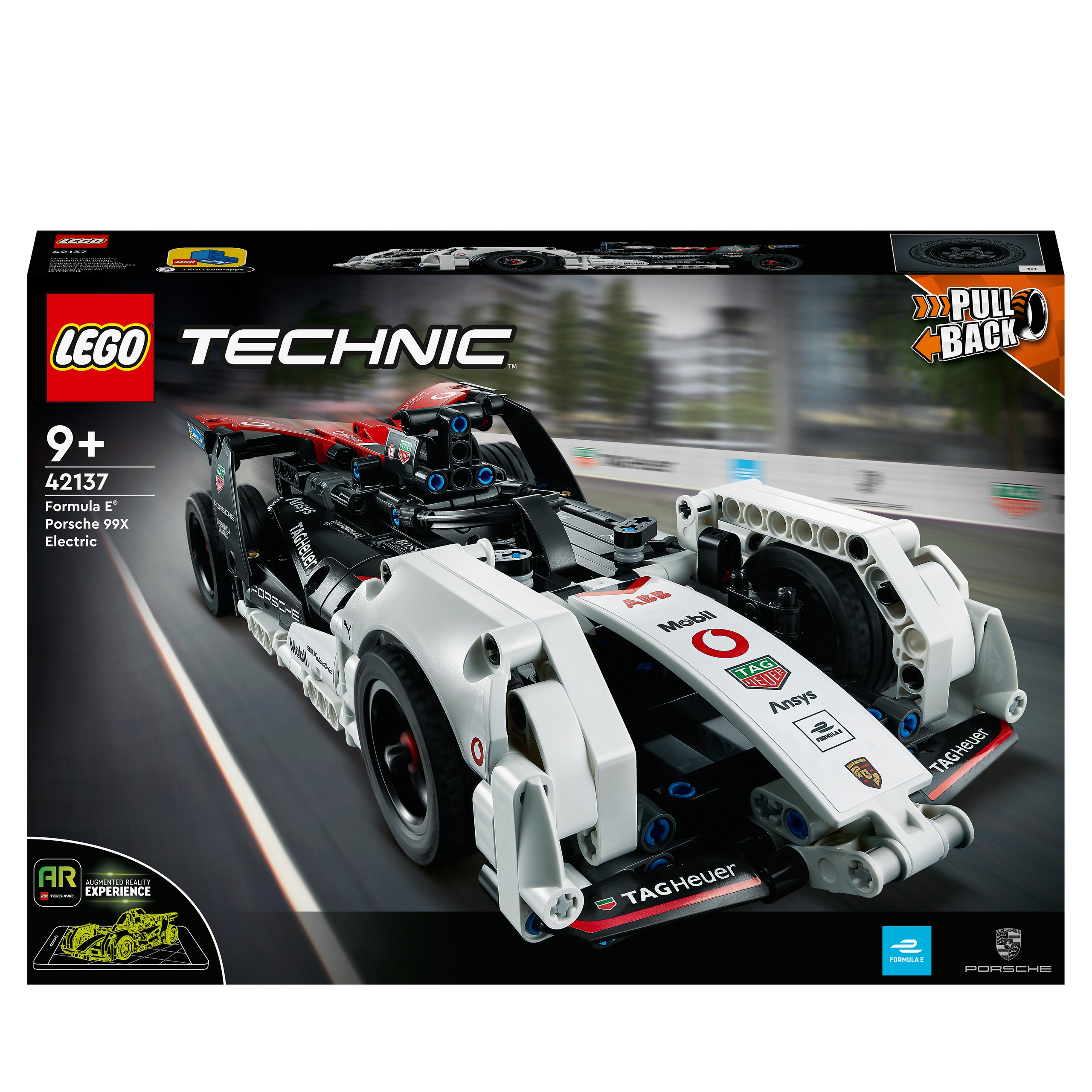 ### Lego Technic 42137 Elektrické Porsche 99X Formule E
