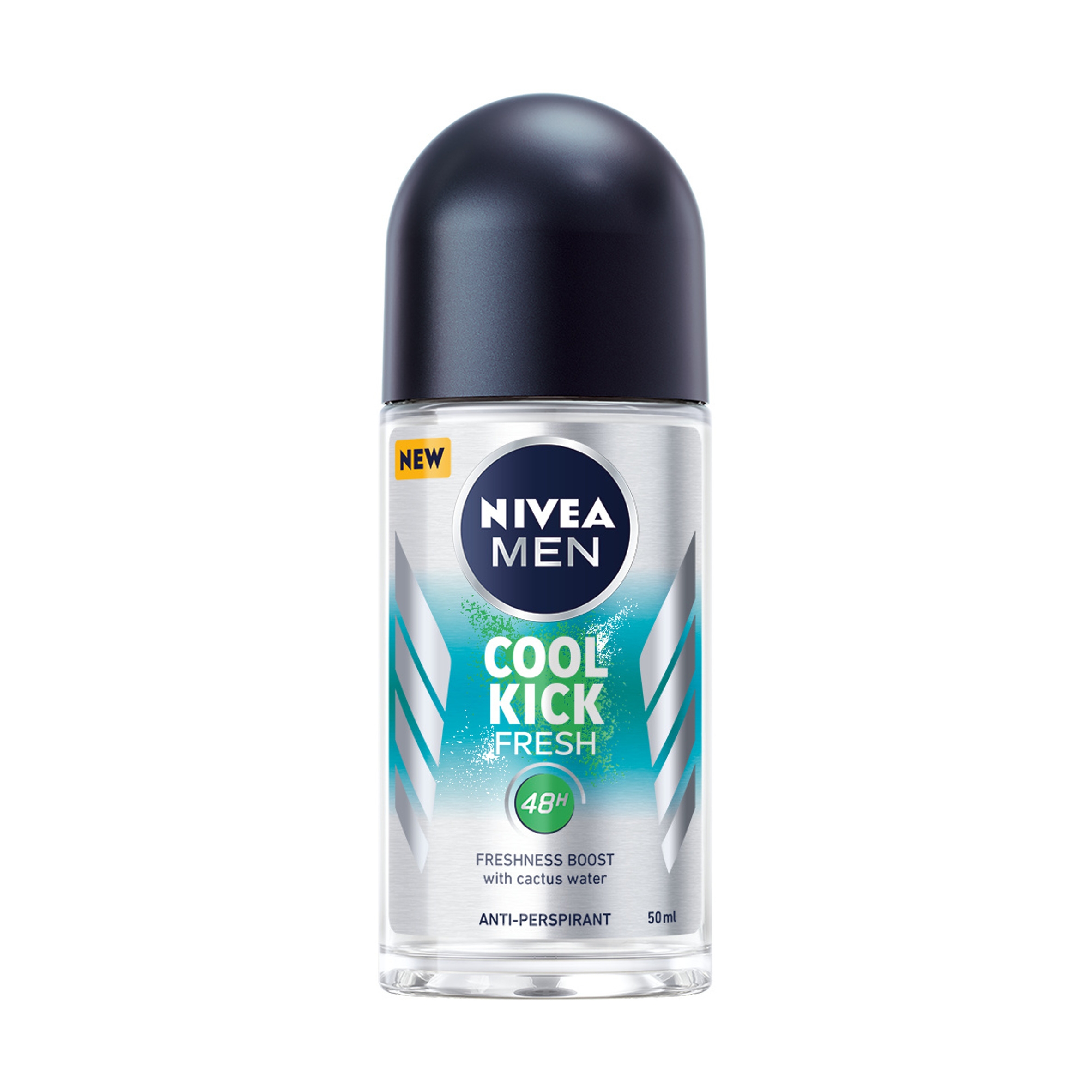 Nivea Men Fresh Kick antiperspirant v kuličce pro muže, 50 ml