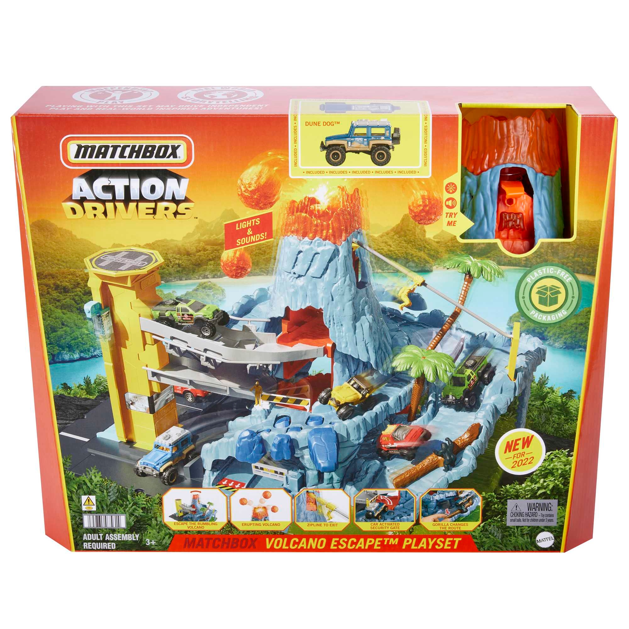 

Matchbox Prawdziwe Przygody Wulkan HHW21