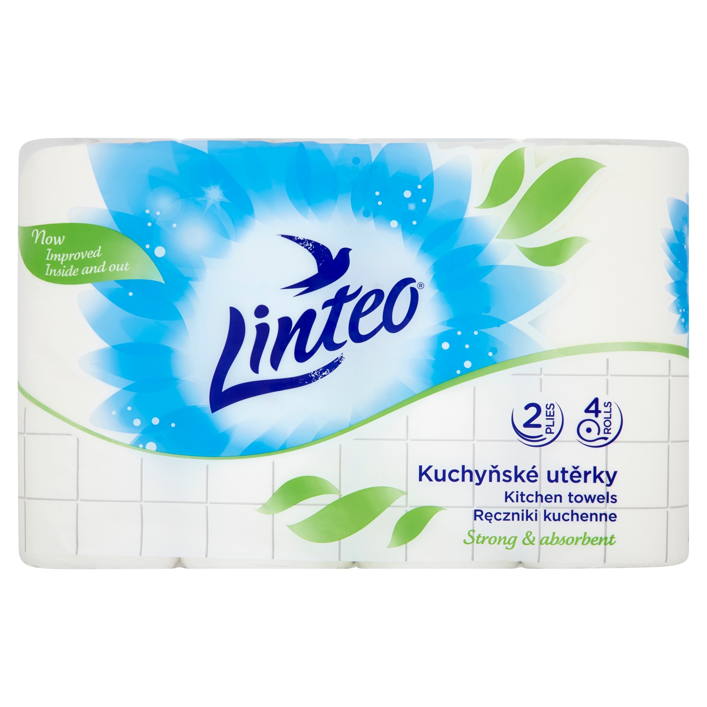 

Linteo Ręczniki kuchenne 4 rolki