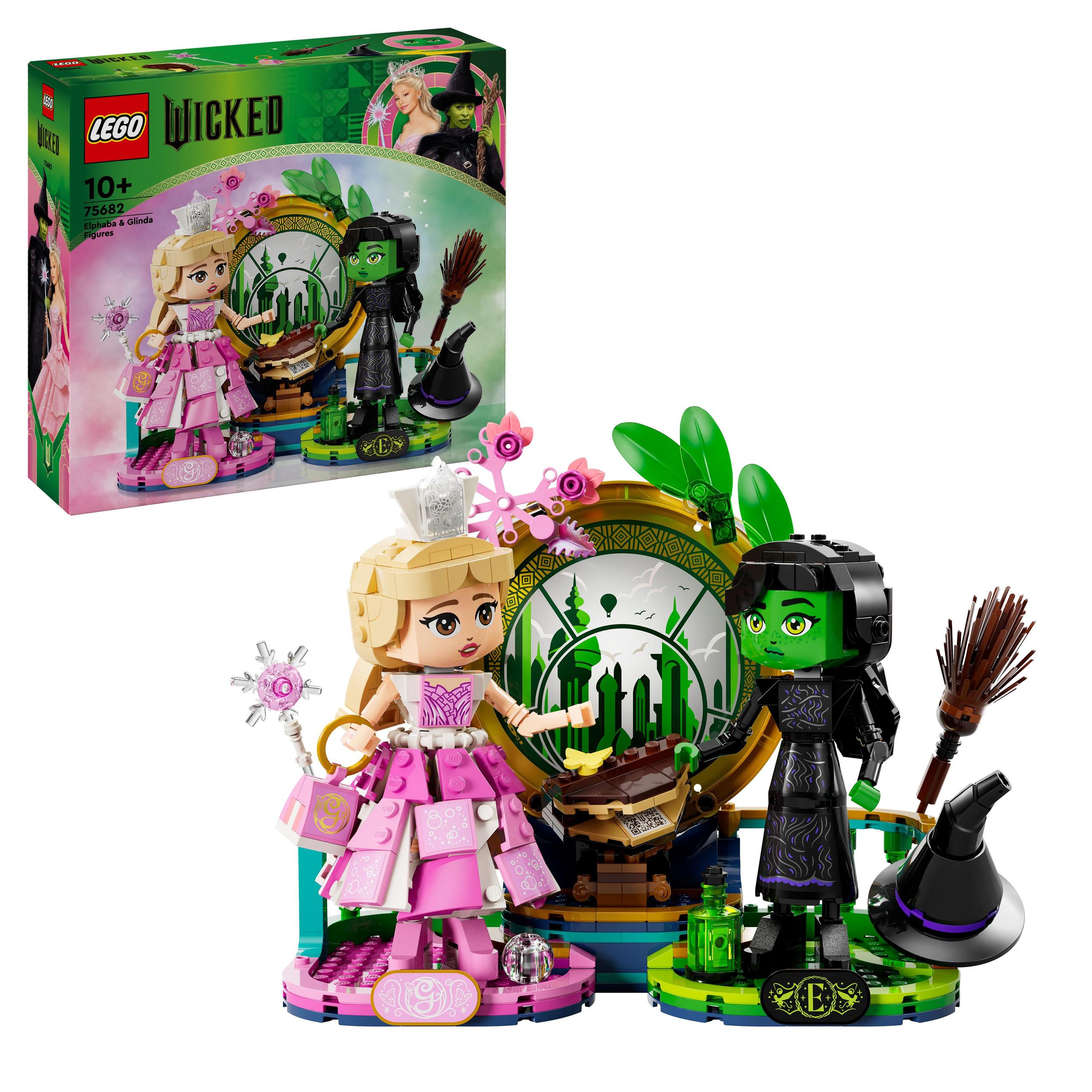 Lego Wicked 75682 Figurky Elphaby a Glindy