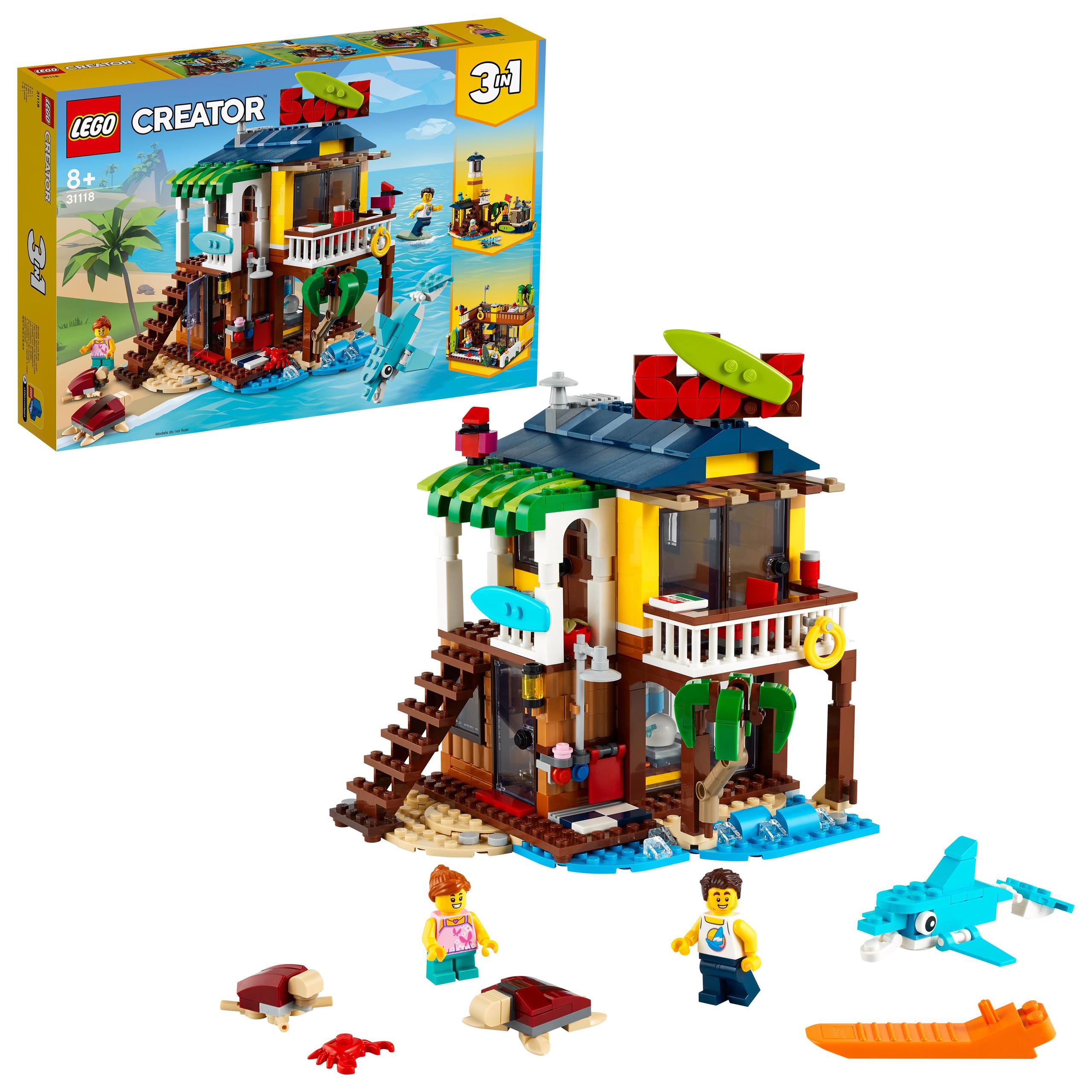 Lego Creator 3 w 1 31118 Domek surferów na plaży