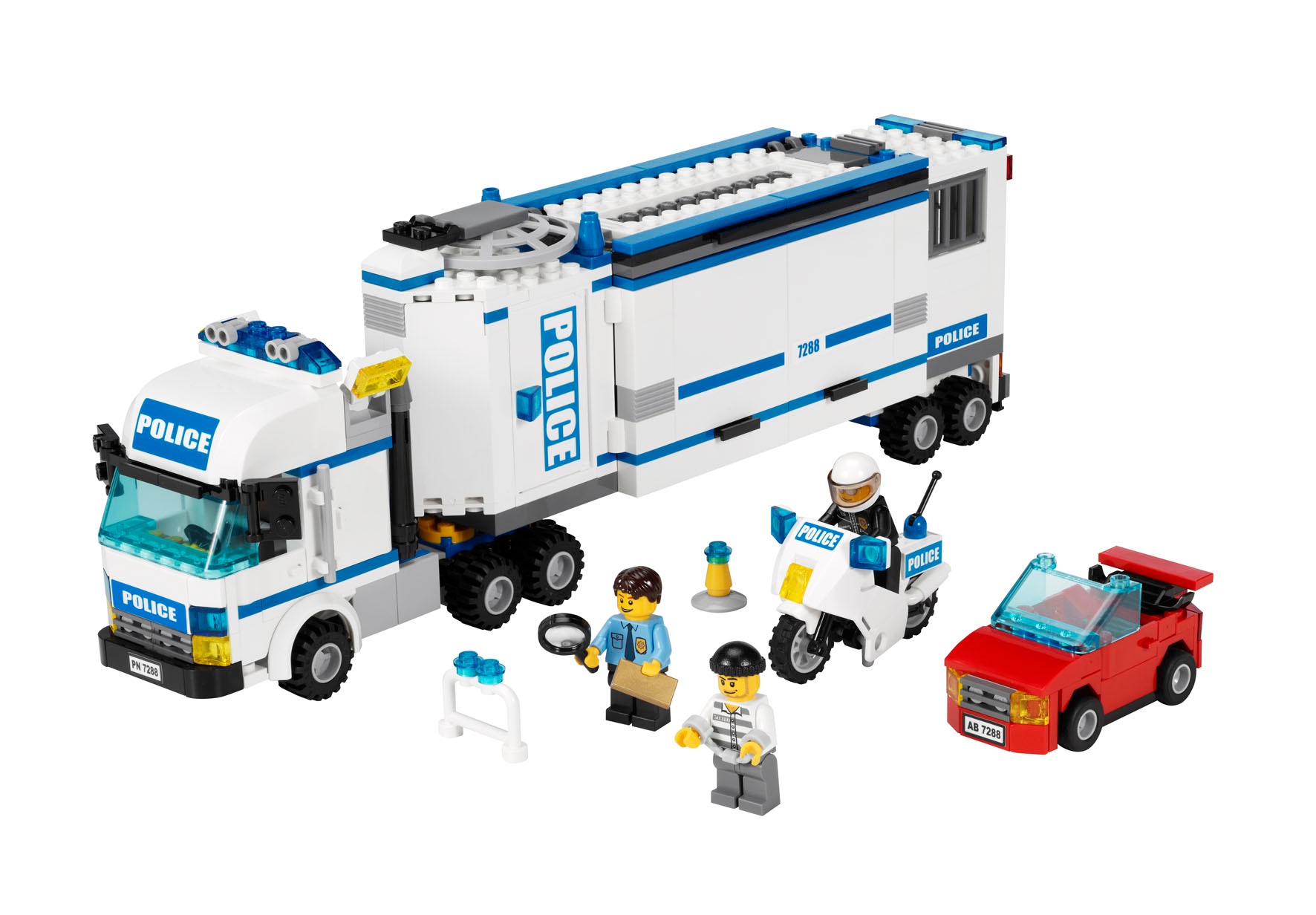 Lego City 7288 Mobilna Jednostka Policji