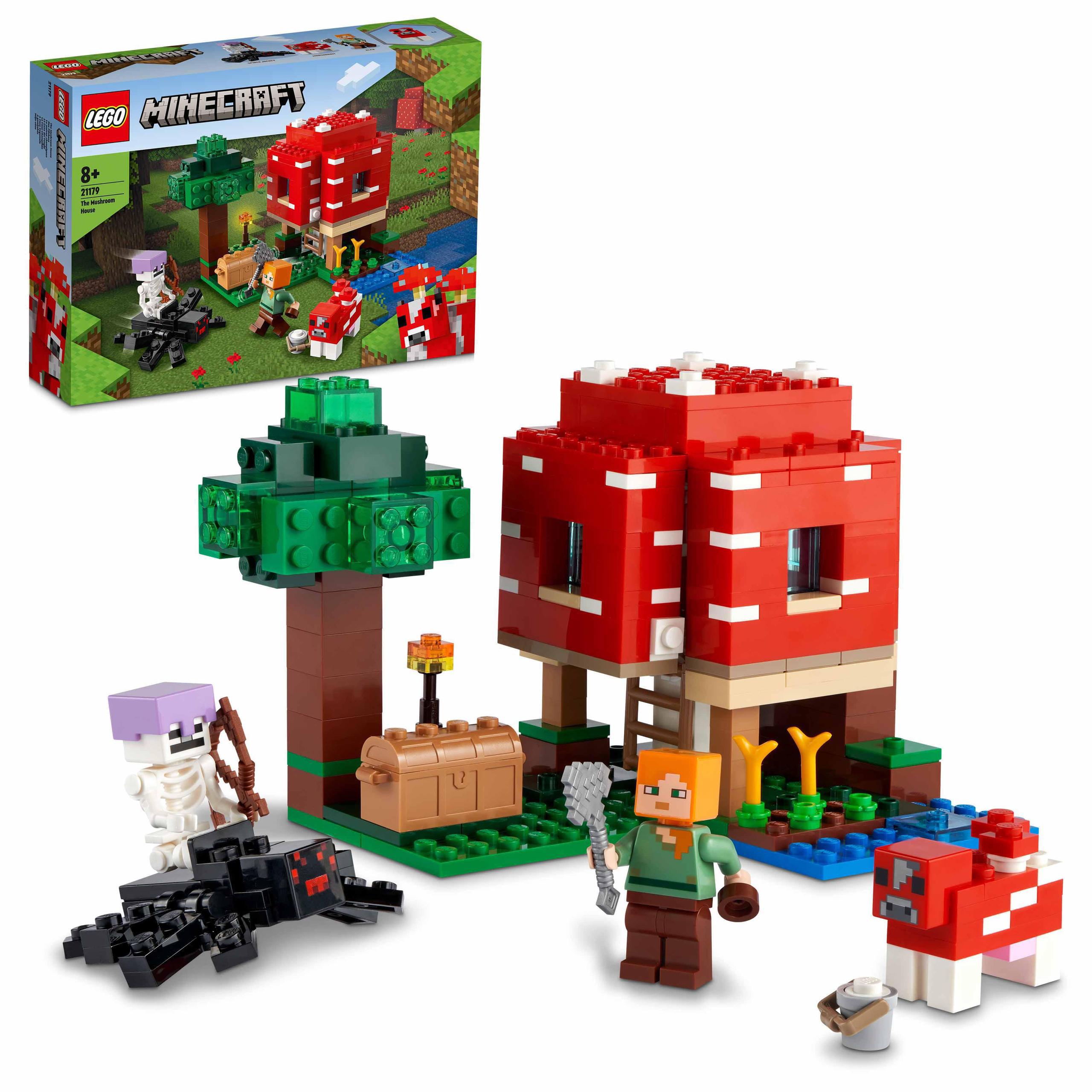 Lego MINECRAFT 21179 Dom w grzybie