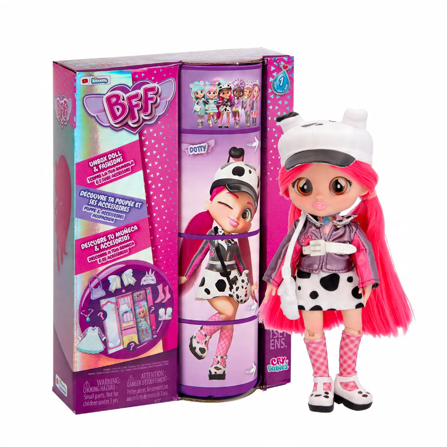 

Cry Babies Bff Lalka Modowa Dotty Fashion Akc