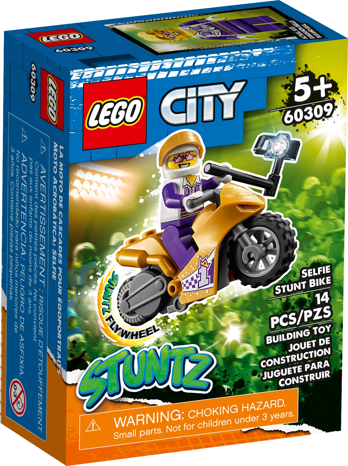 Lego 60309 City Selfie na motocyklu kaskaderskim