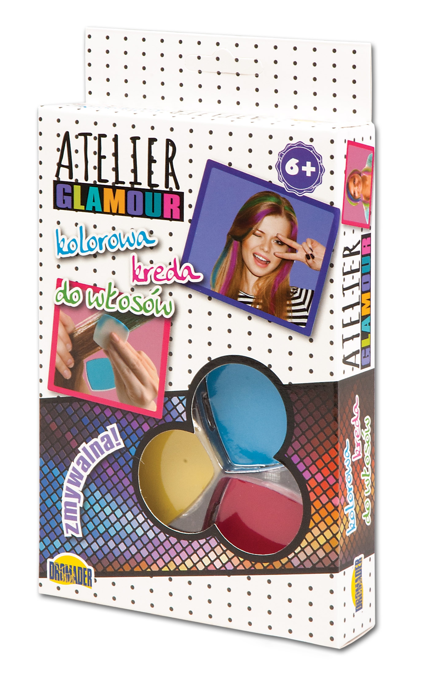 kreda do włosów kolorowa ATELIER GLAMOUR — 2