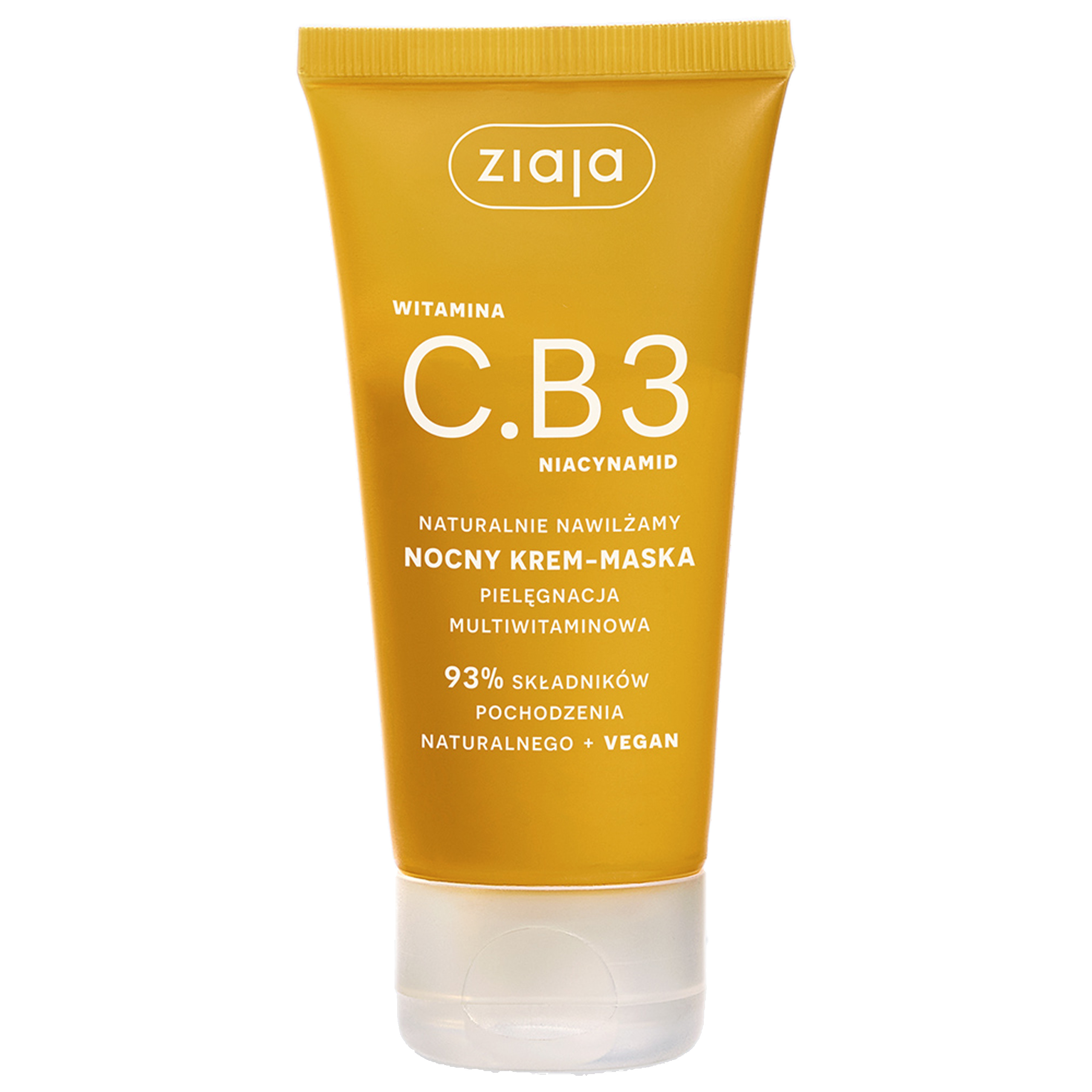ZIAJA WITAMINA C.B3 NIACYNAMID Nocny krem-maska do twarzy 50 ml