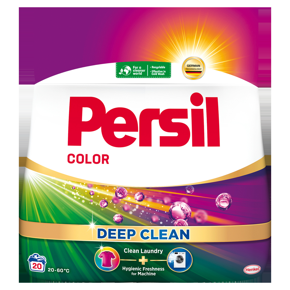 Levně 3x Persil prášek 1,1 kg, barva 20 praní