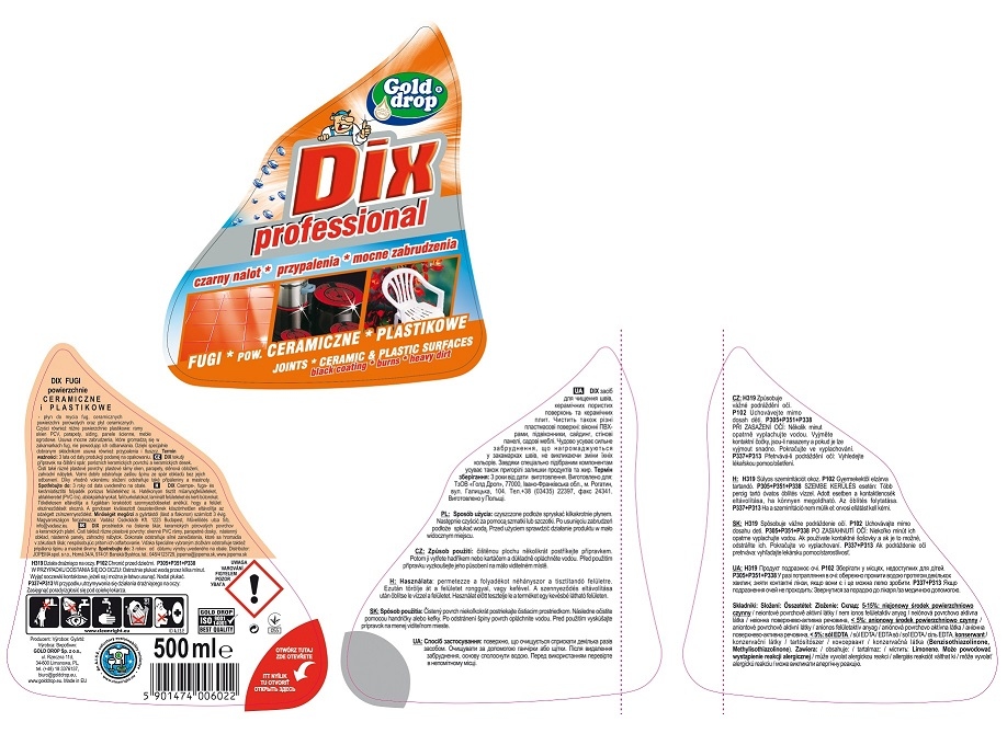 .DIX PROF/0,5l FUGI I POW.CERAMI/8/