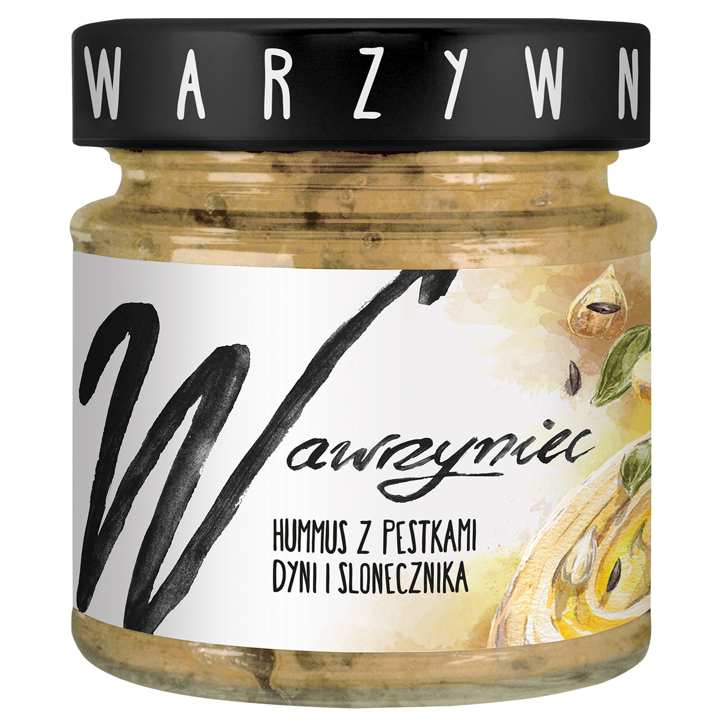 Levně Vavřinec Zeleninová pasta hummus s dýňovými semínky 180 g