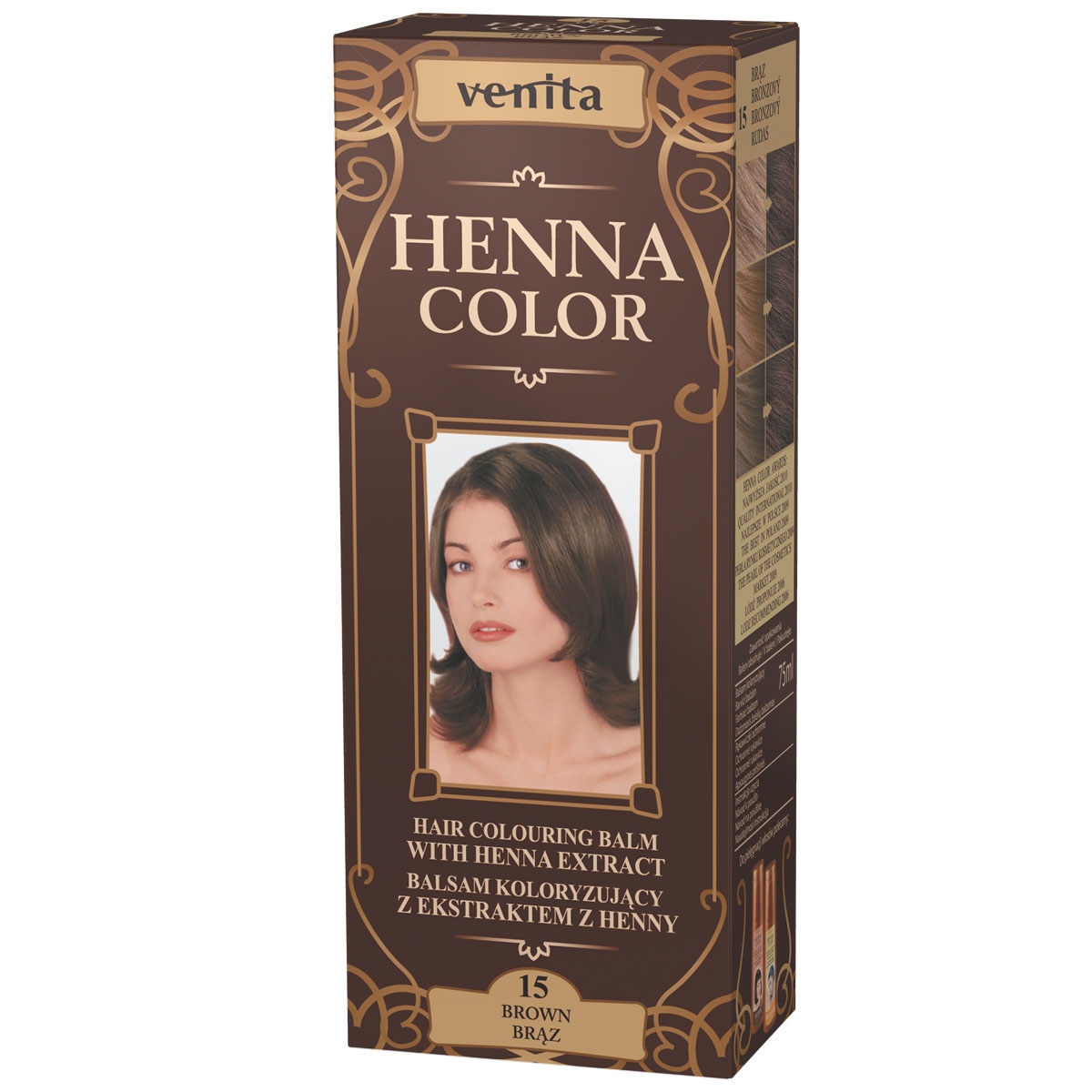 

Venita Henna Color balsam koloryzujący 15 Brąz