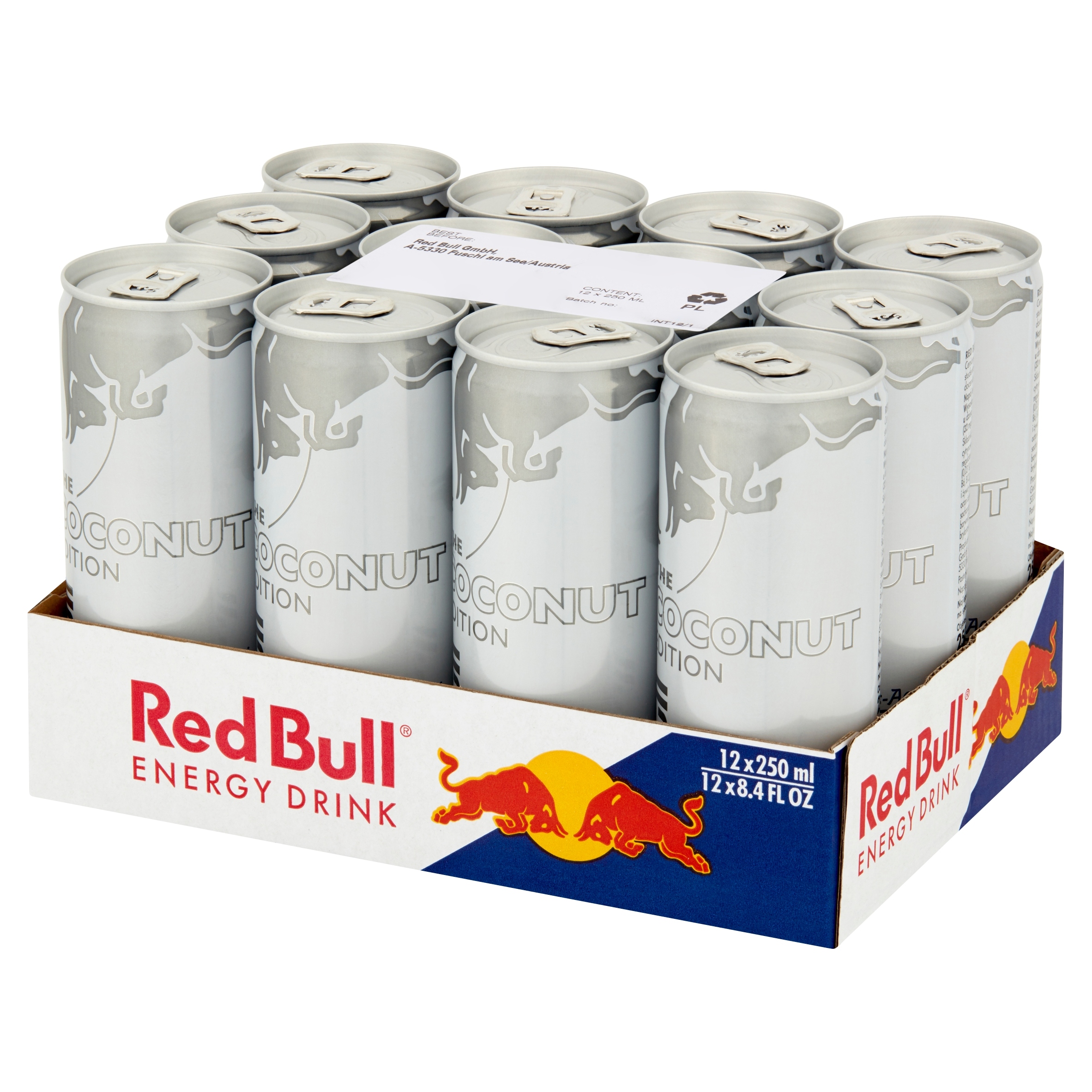 Red Bull Napój energetyczny kokos-jagoda 12 x 250 ml De