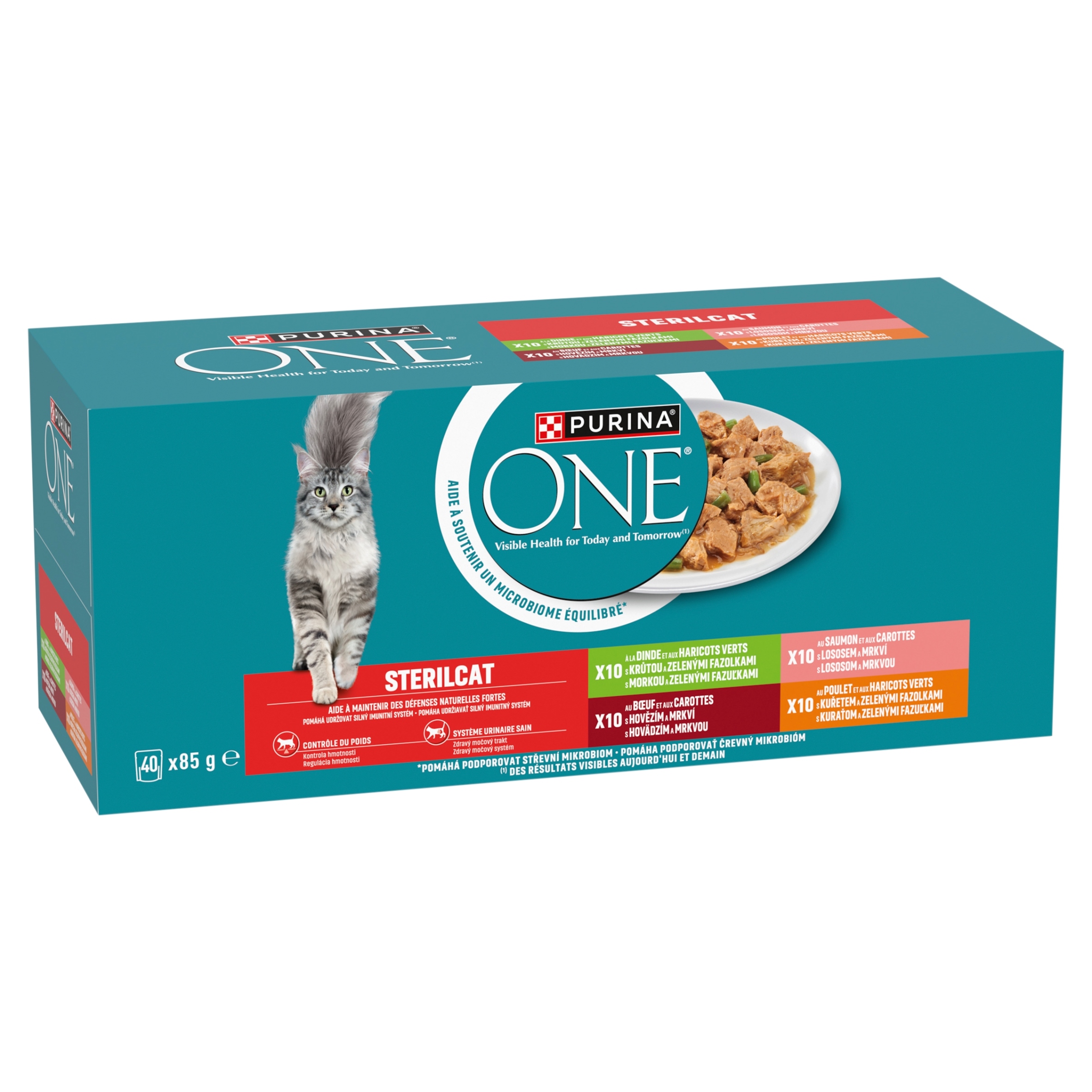 Purina One Sterilcat Karma dla dorosłych kotów 40 x 85 g