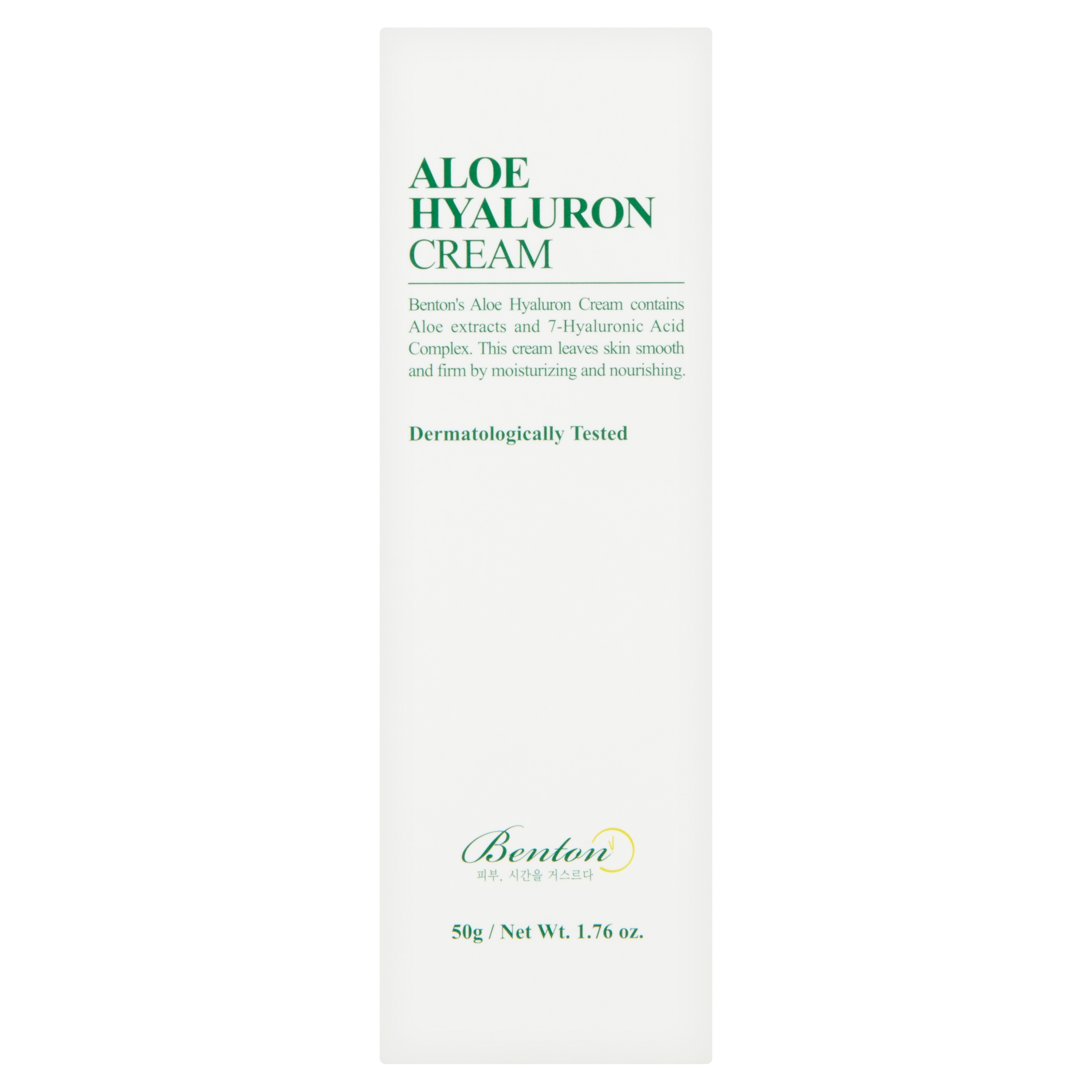 Benton Aloe krém na obličej s kyselinou hyaluronovou, 50 g