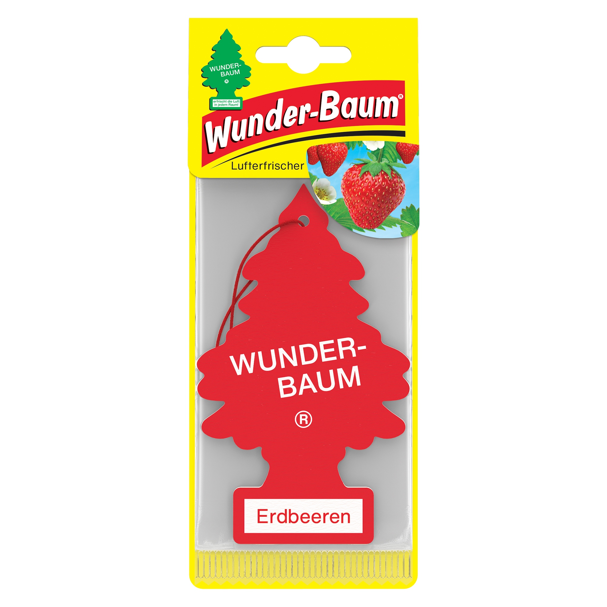 Zawieszka zapachowa Wunder-Baum Truskawka