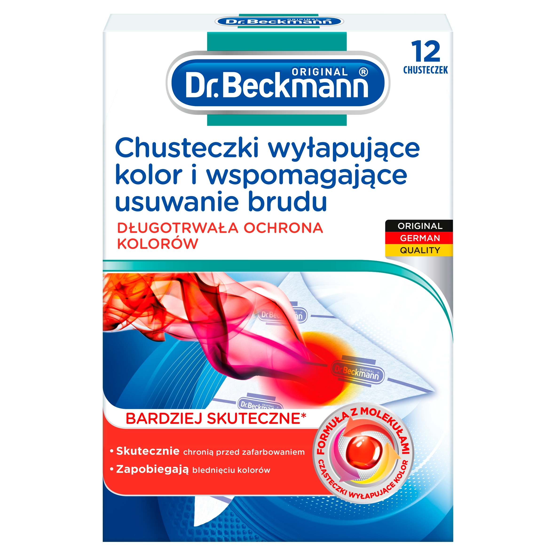 Levně Dr. Beckmann Umývací ubrousky Color-Catching 12 ks