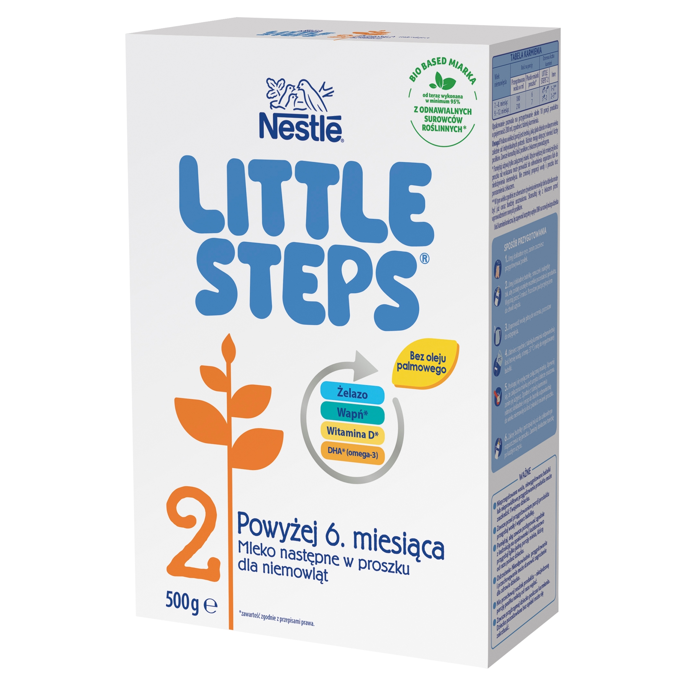 Mleko modyfikowane NESTLE Little Steps 2 500g 6m+