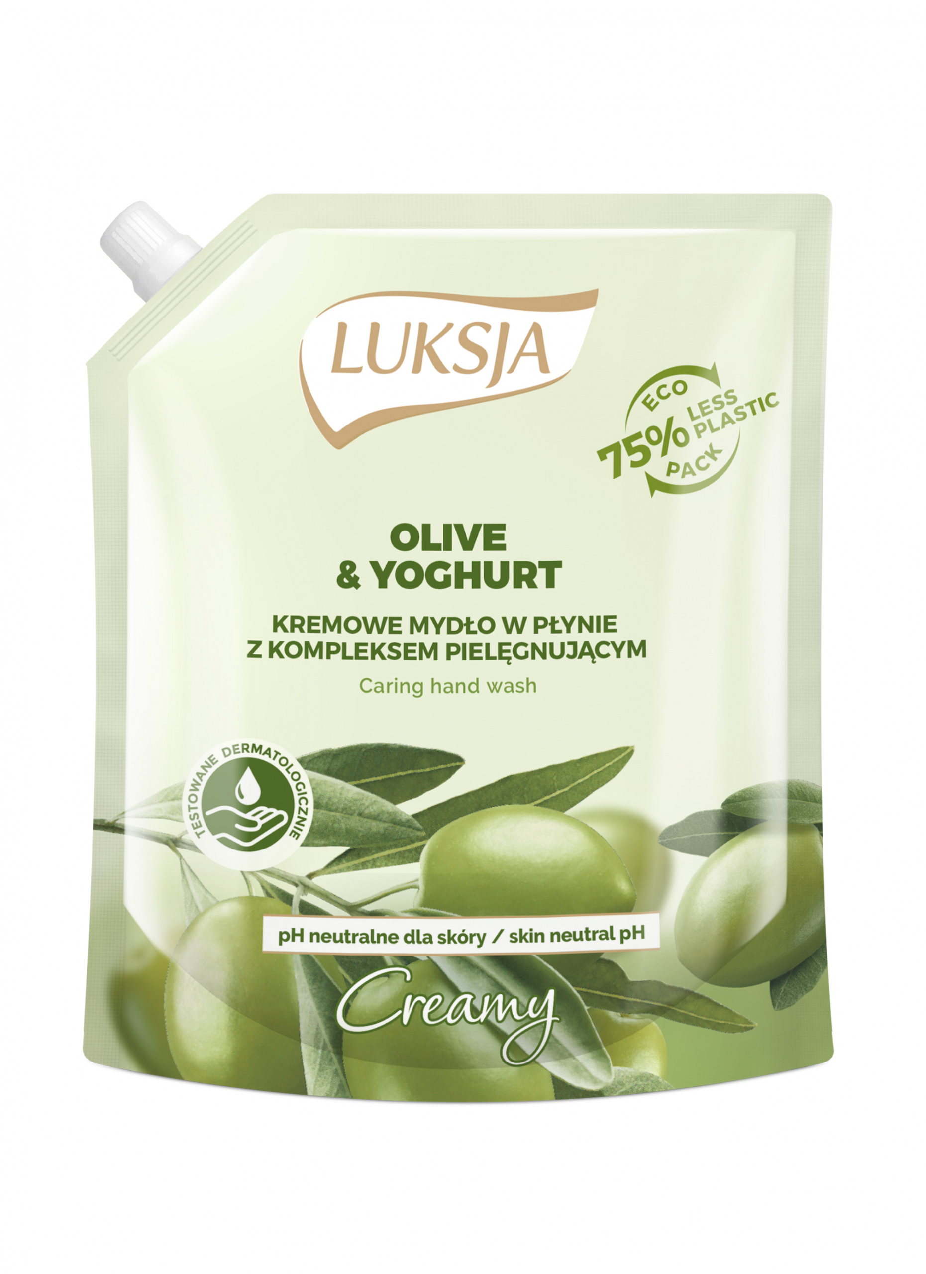 

Luksja Mydło w Płynie Zapas Oliwka I Jogurt 900ML