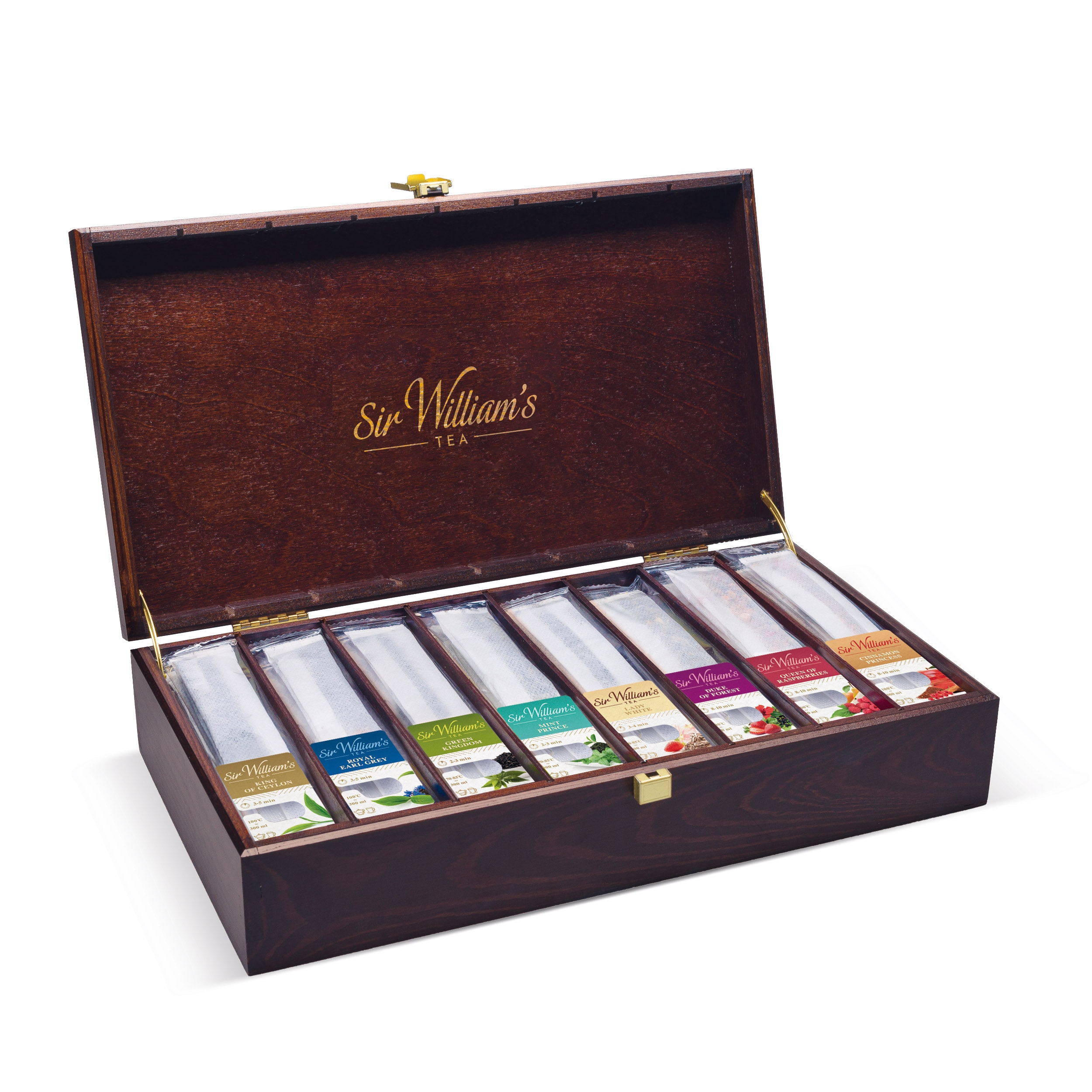 Skrzynka Pełna Herbat Sir William's Royal Taste