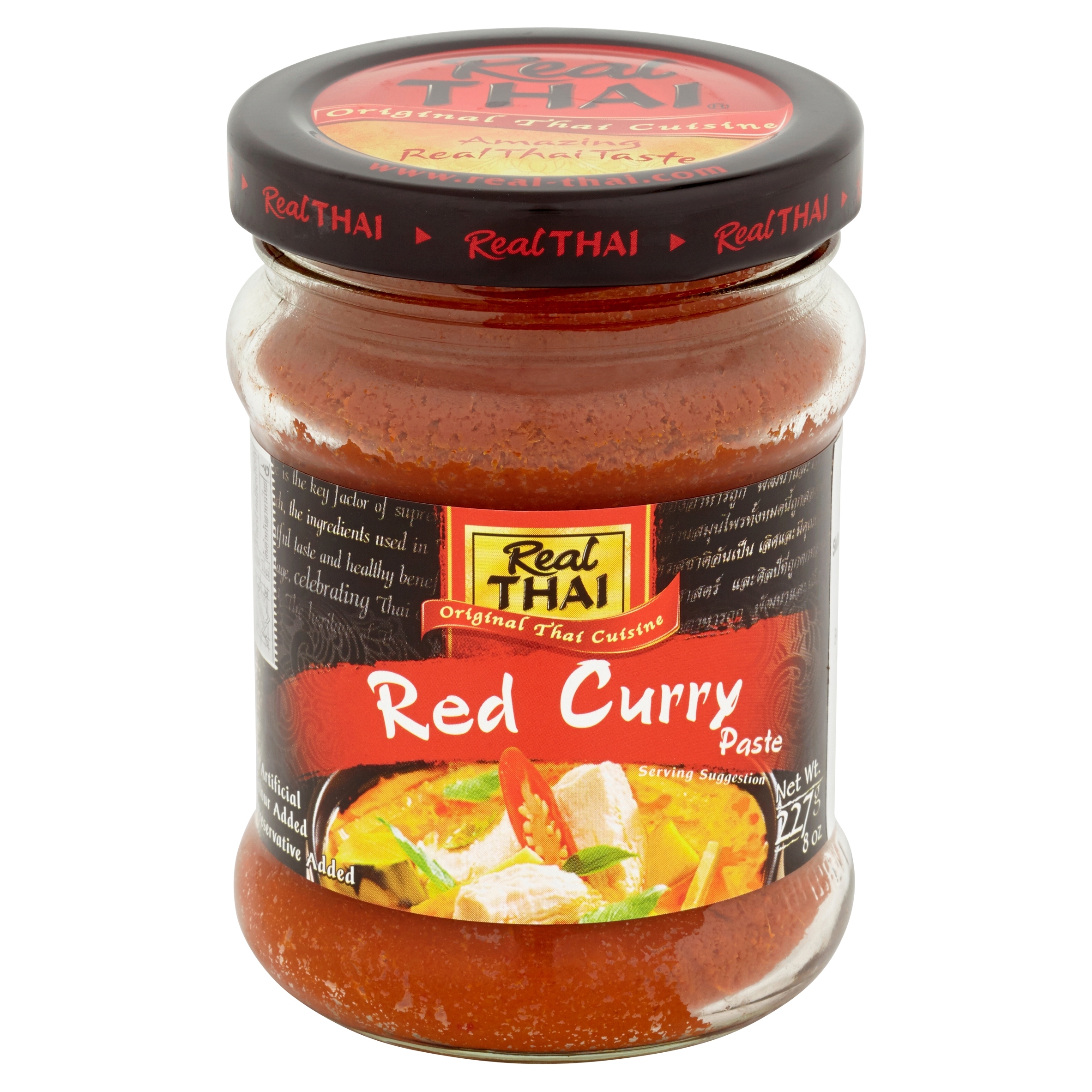 

Pasta Curry Czerwona 227g Tajska Real Thai Red