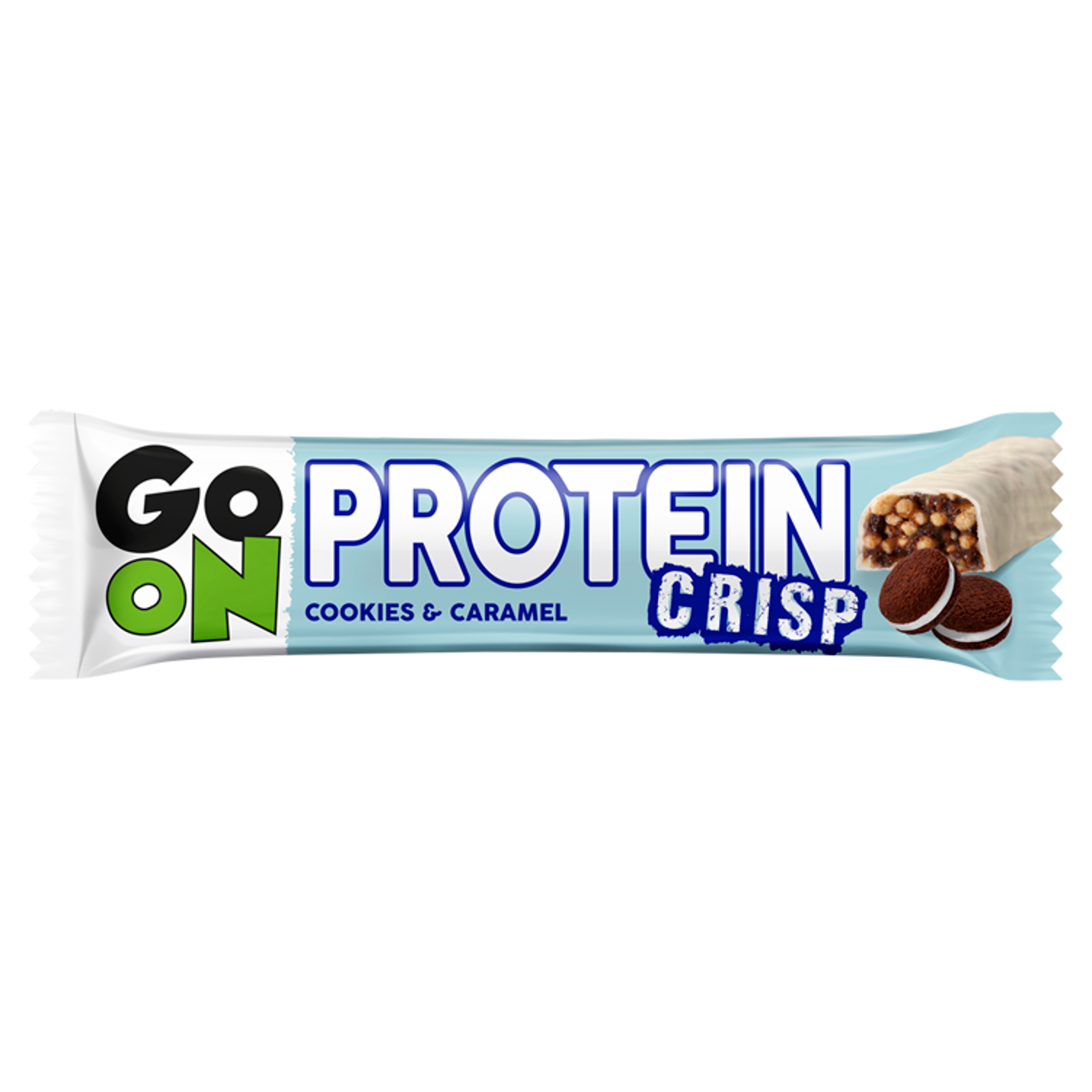 Levně 9 x Proteinová tyčinka Sante Go On! Protein Crisp Cookies & Caramel 50 g