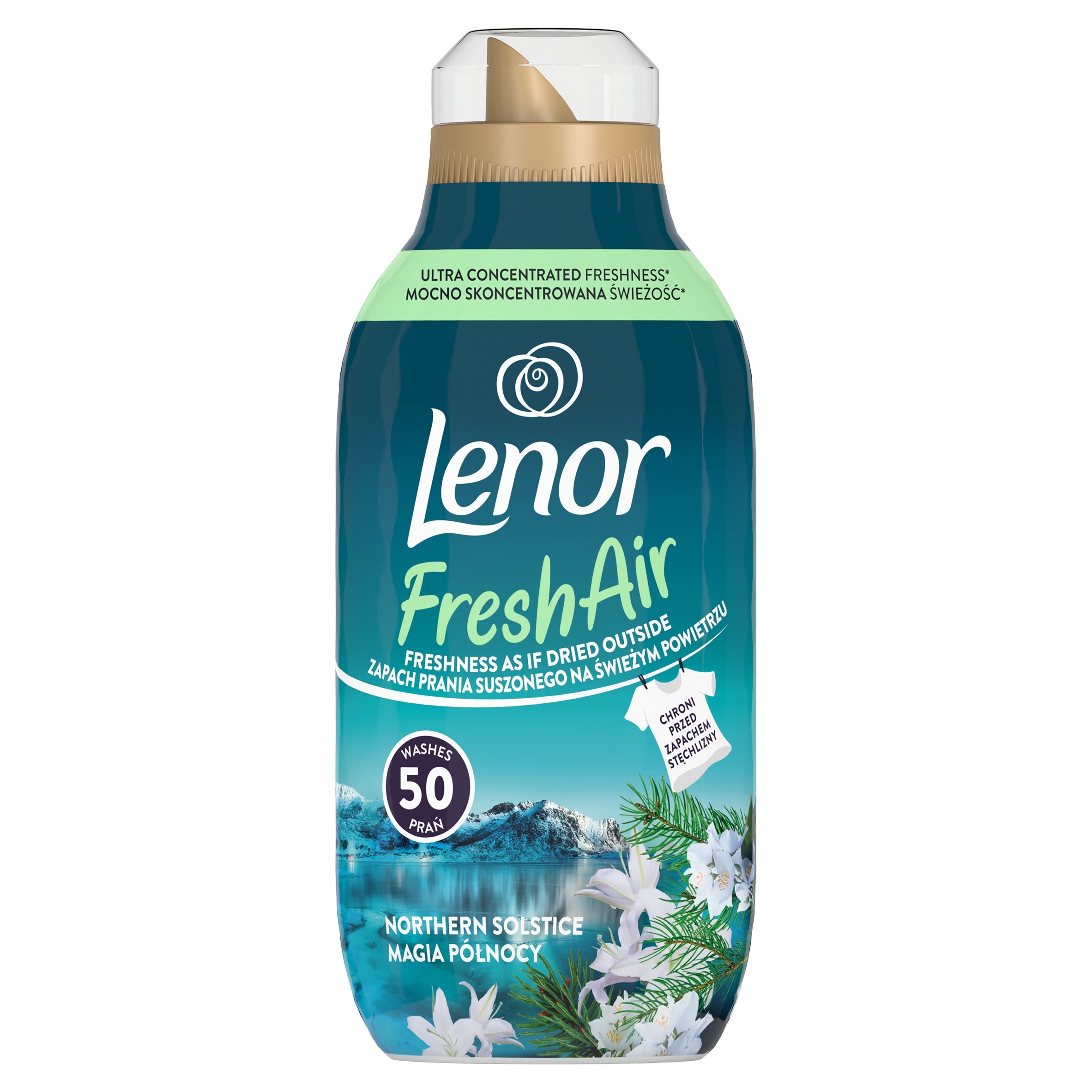 Levně Tekutá aviváž Lenor Fresh Air Effect Northern Solsti 700 ml