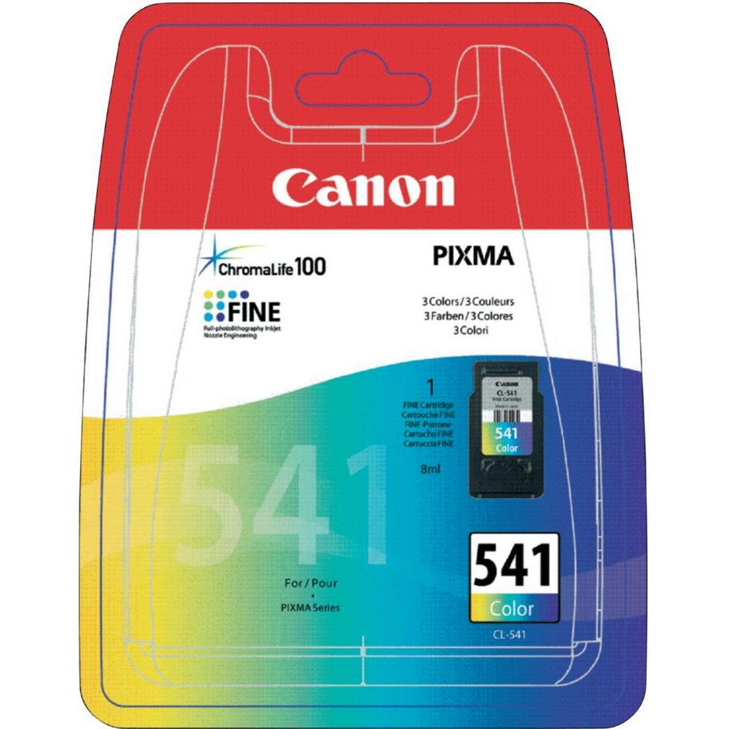 Inkoust Canon CL541 Barva MG2150 MG2250 MG3150 MG4250