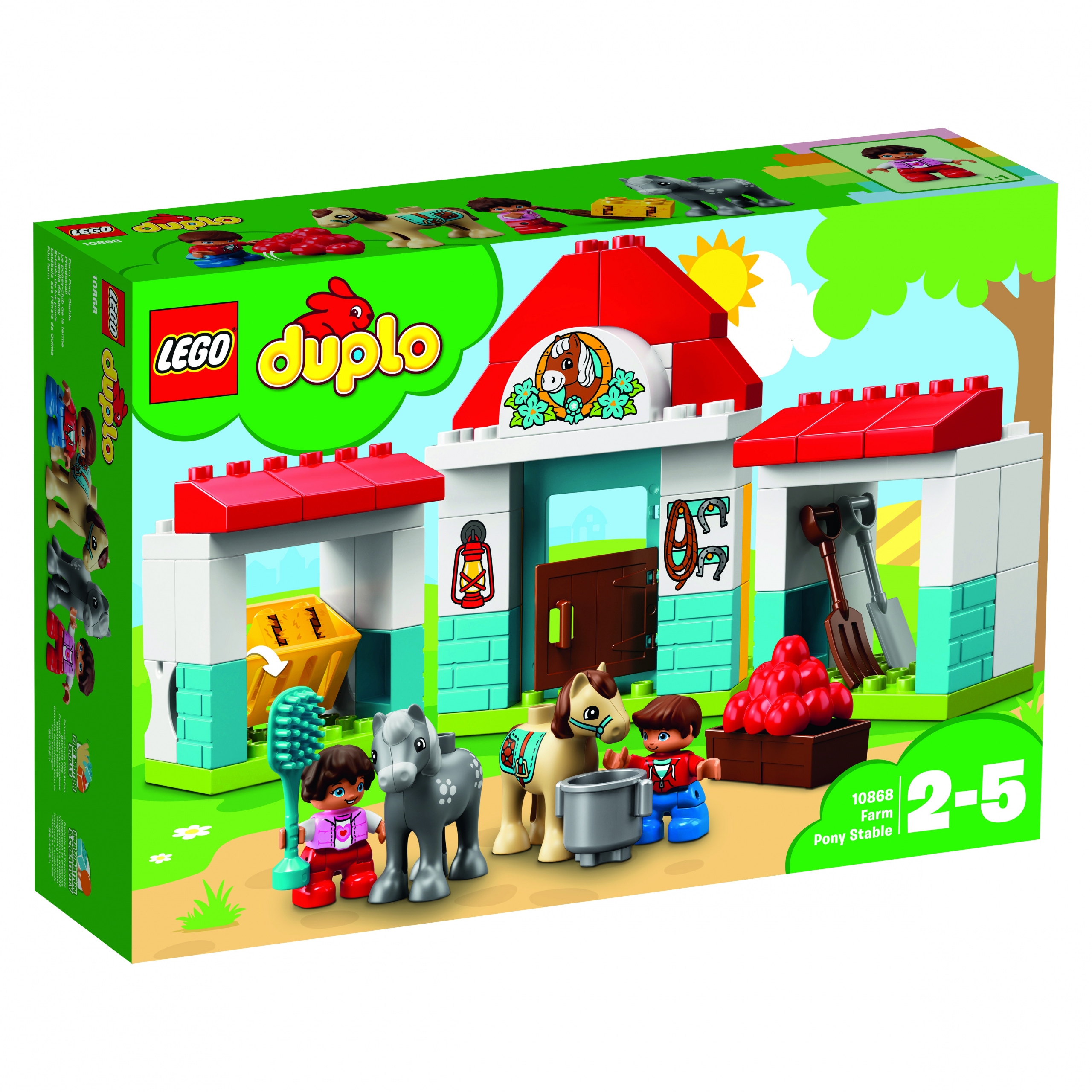 Lego Duplo 10868 Klocki Lego Duplo Stajnia z kucykami 10868