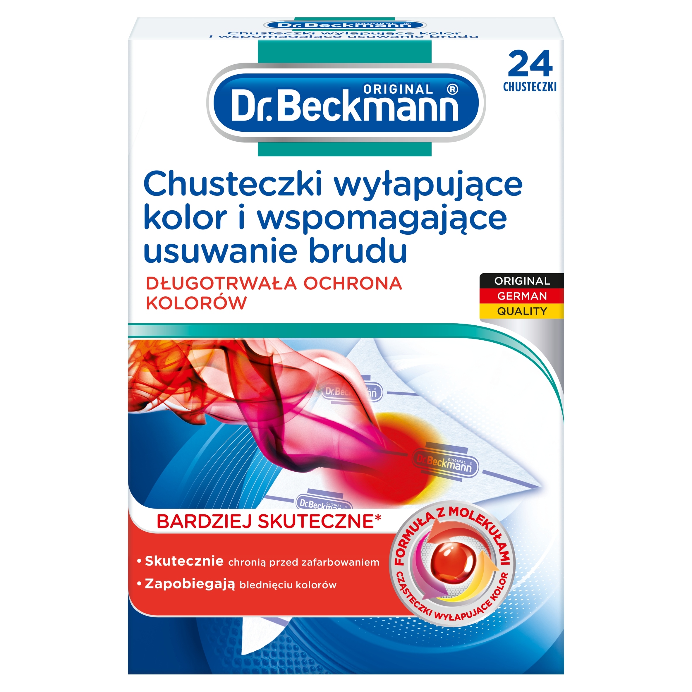 

Dr. Beckmann chusteczki wyłapujące kolor 24szt.