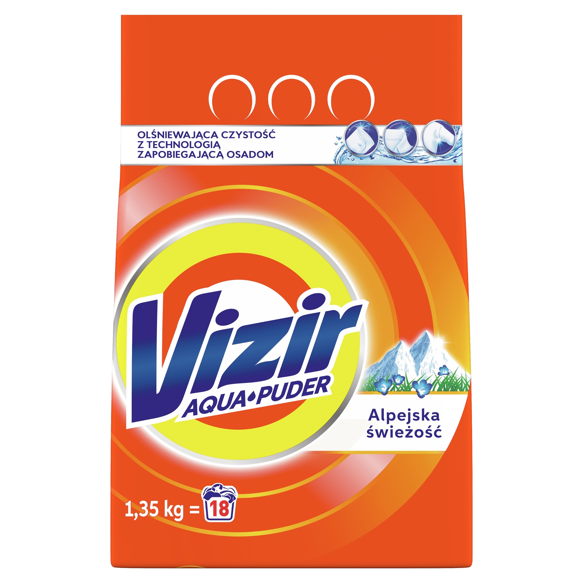 

Vizir alpine fresh proszek do prania 1.35 kg