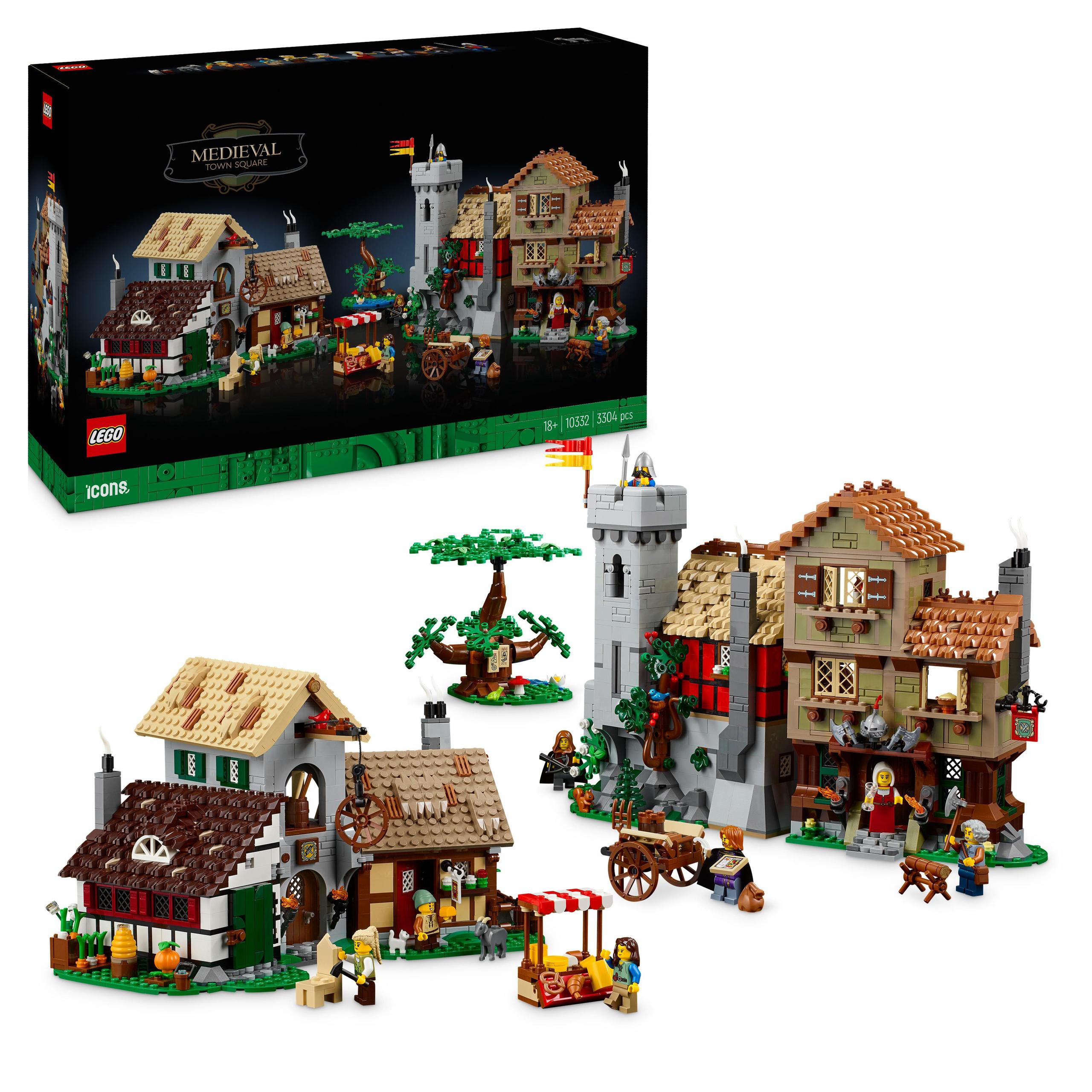 LEGO 10332 ICONS - Středověké náměstí + ZDARMA!