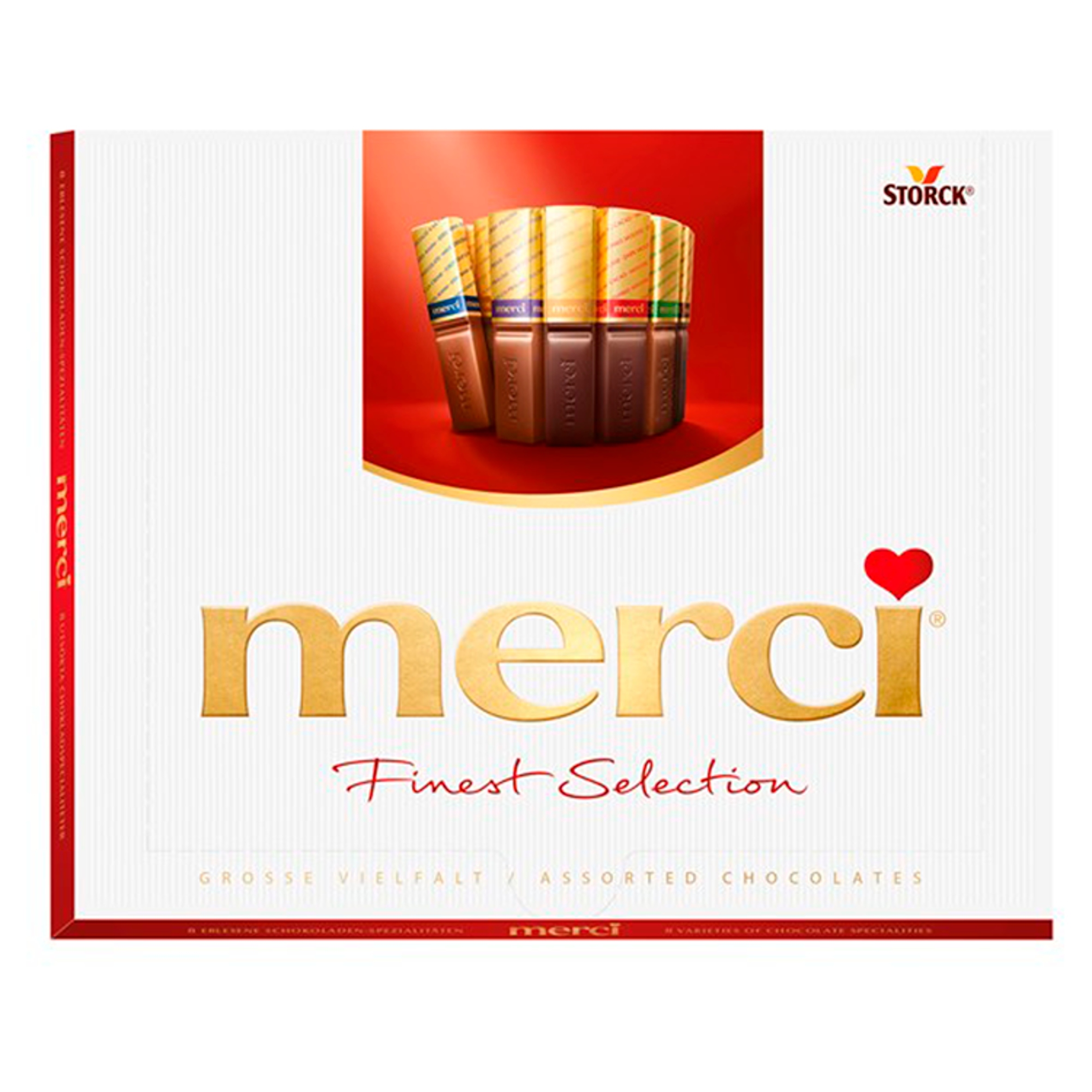 Levně 3x merci Finest Selection Kolekce čokolád 250 g