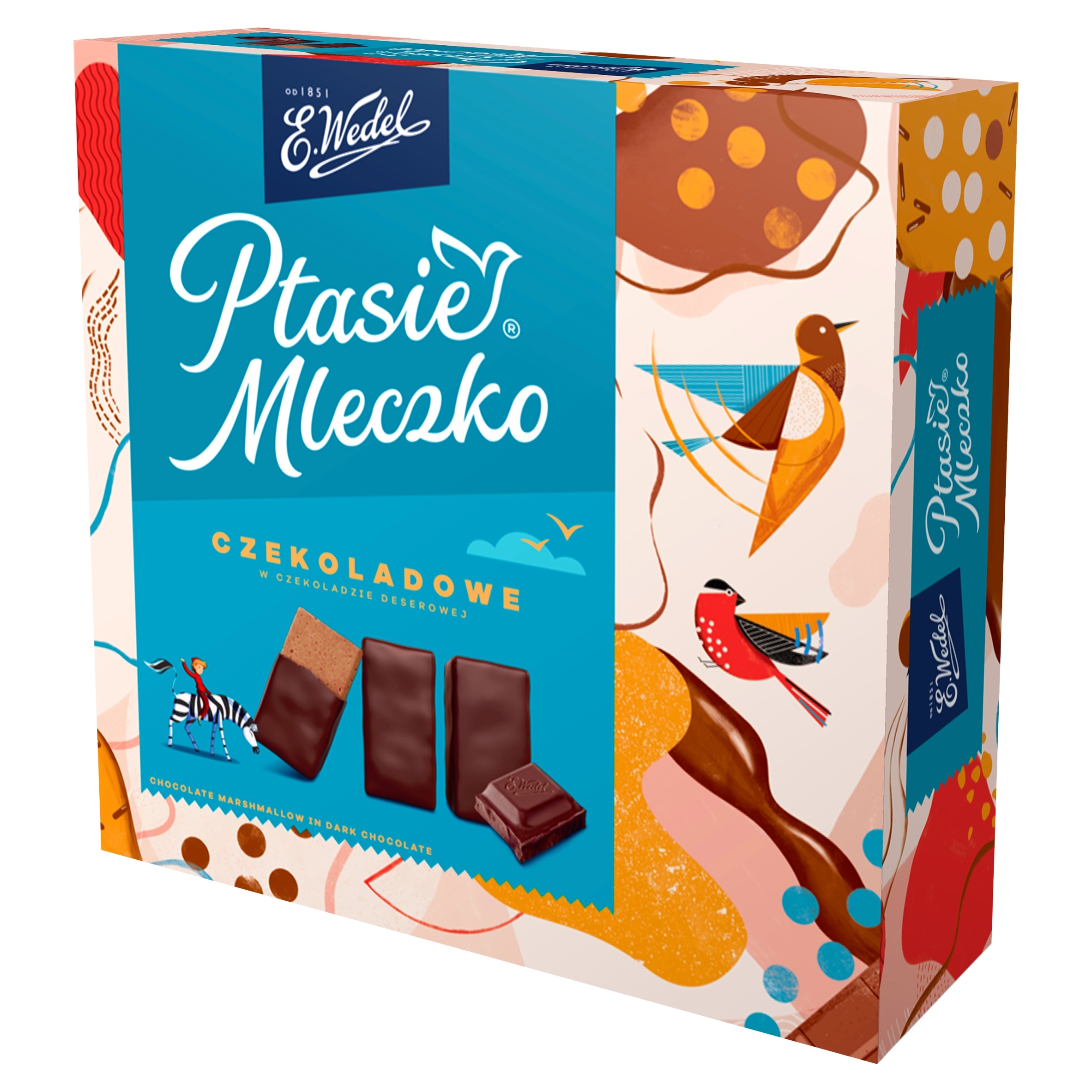 Levně 2x E.Wedel Ptačí čokoládové mléko 340 g