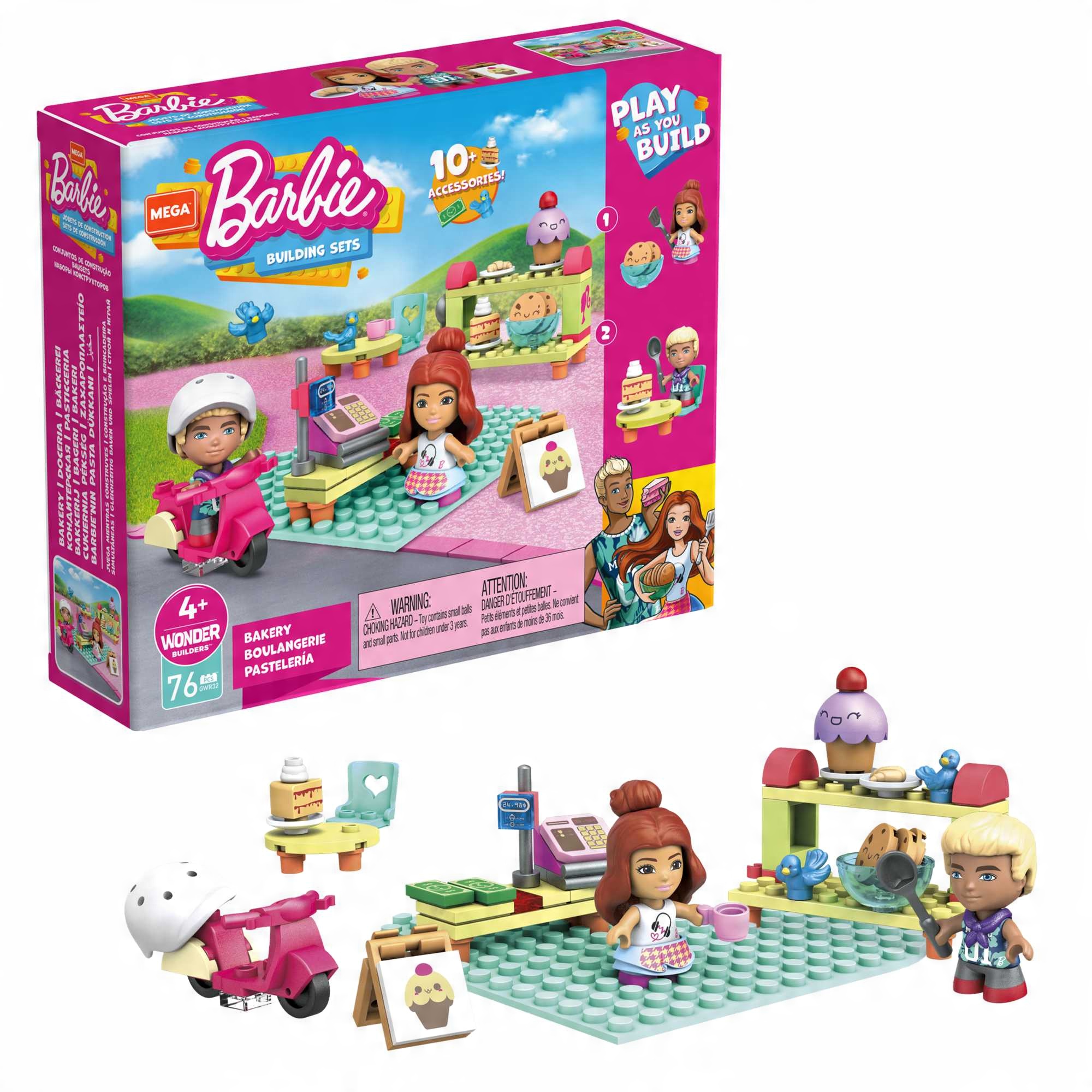 

Bloks Barbie klocki cukiernia GWR32