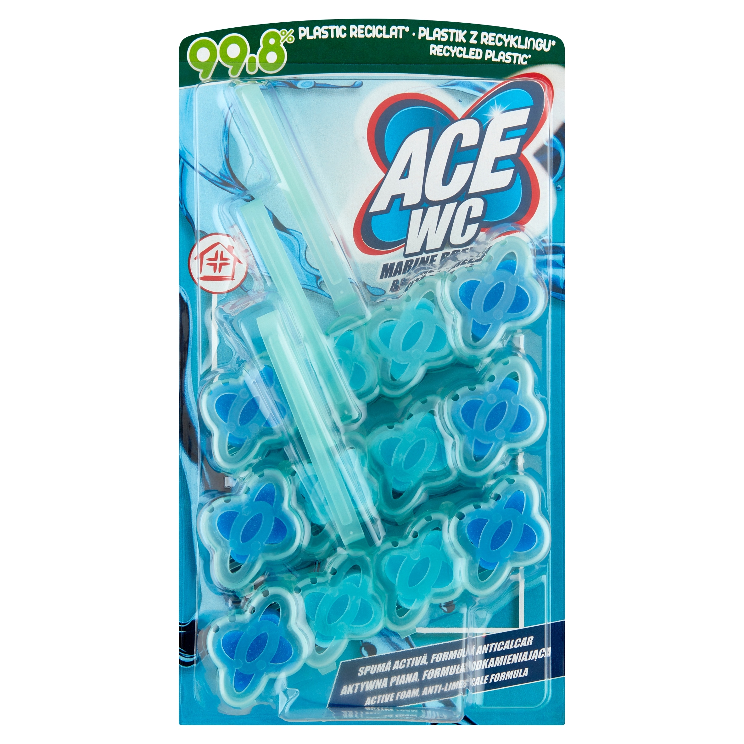 

Ace Wc Marine breeze, kostka do Wc 3szt