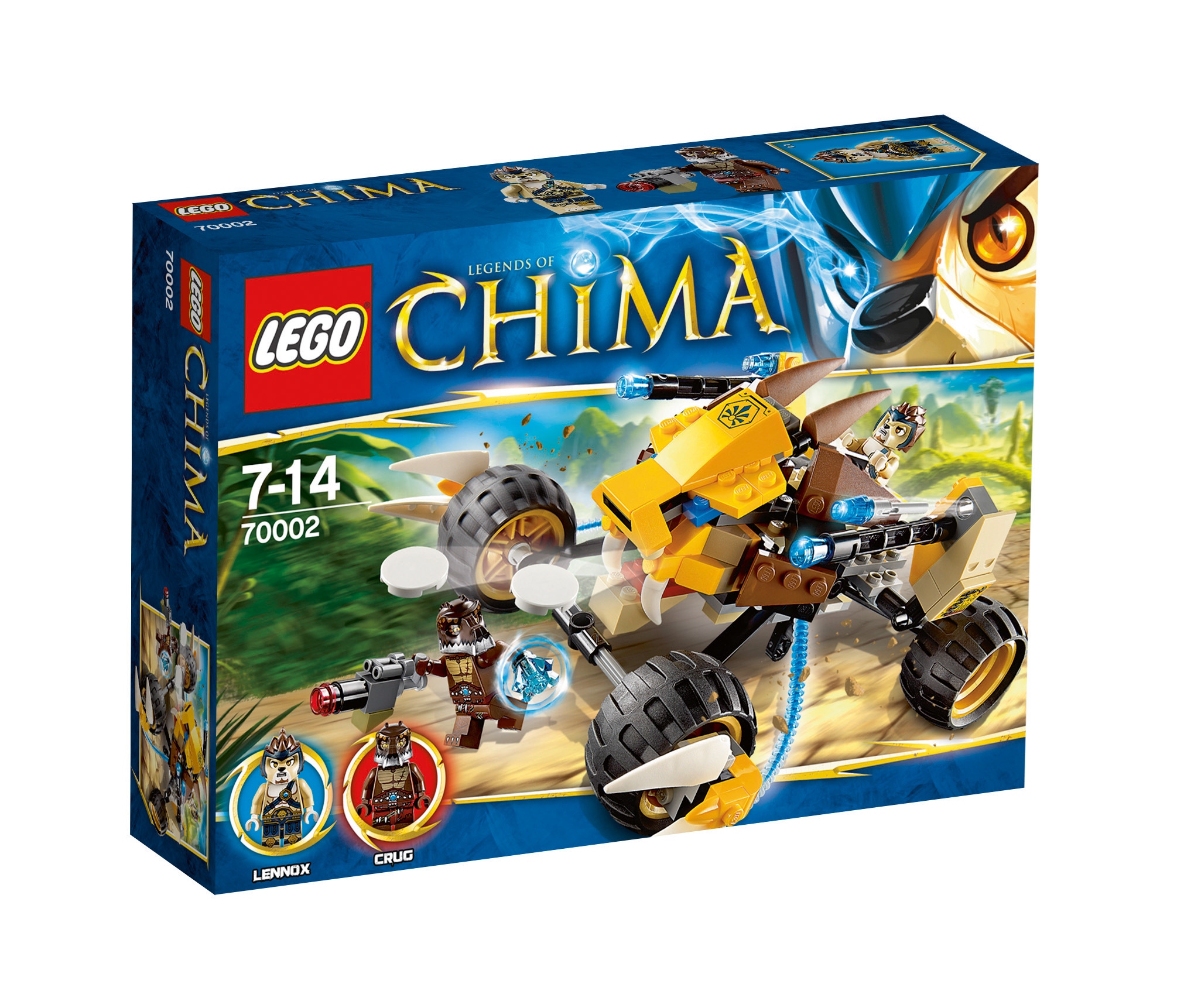 LEGO Chima 70002 Lwi atak Lennoxa Lion + GRATIS