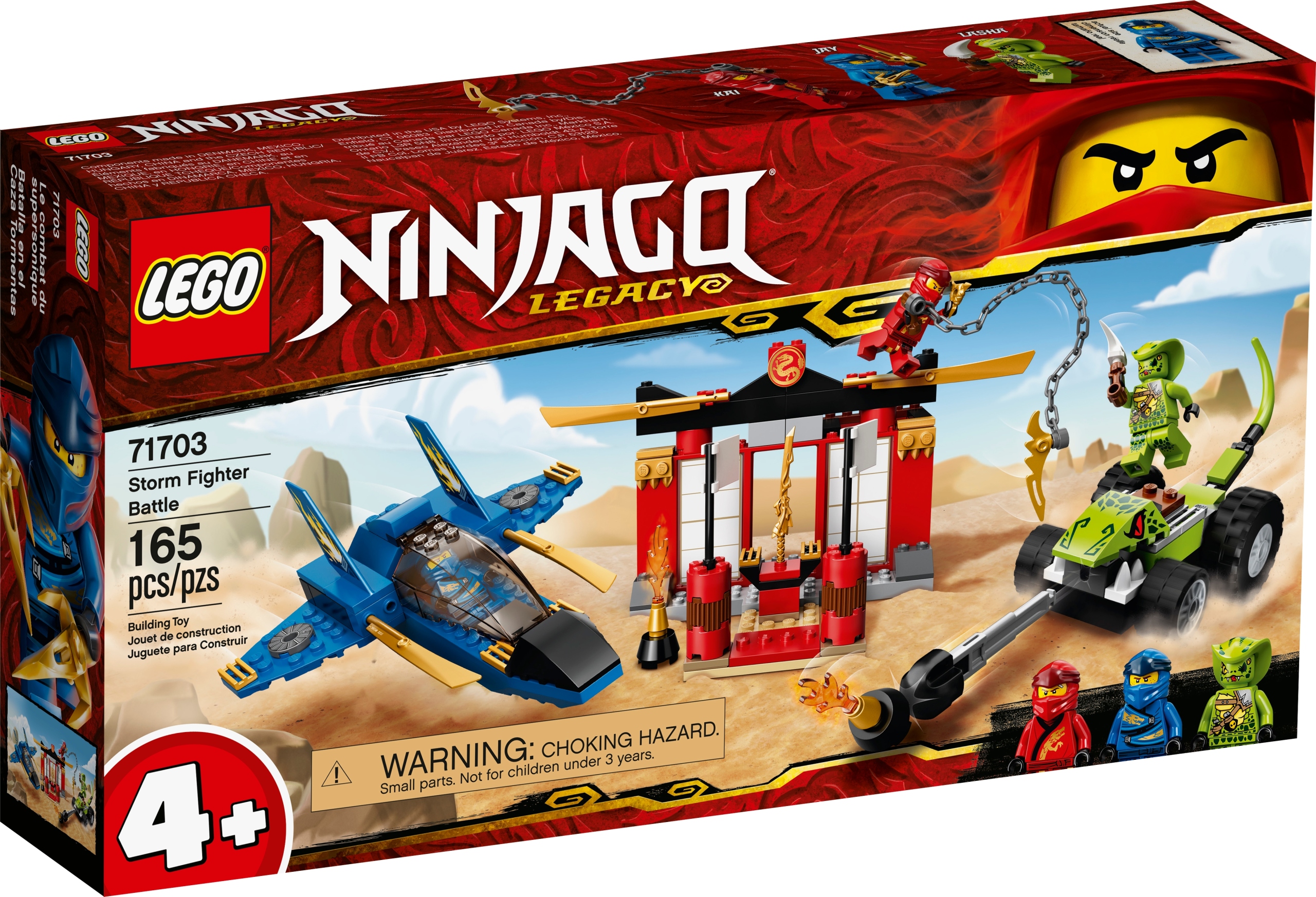 Lego Ninjago Bitwa burzowego myśliwca 71703