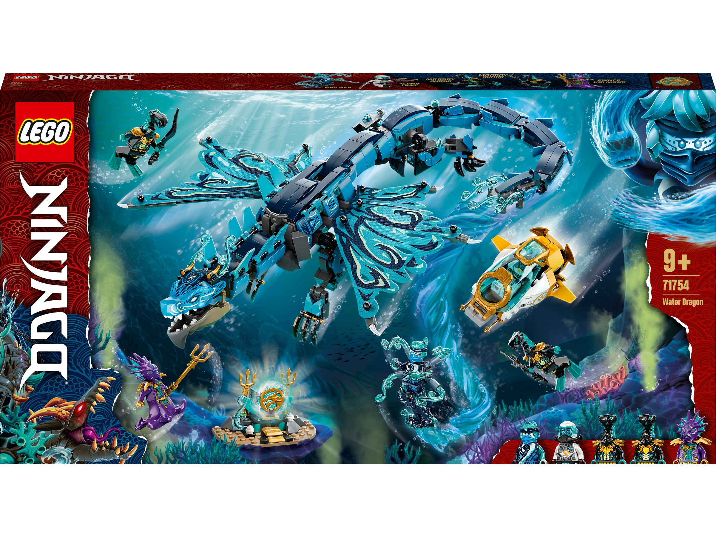 Lego 71754 Ninjago Drak vodní