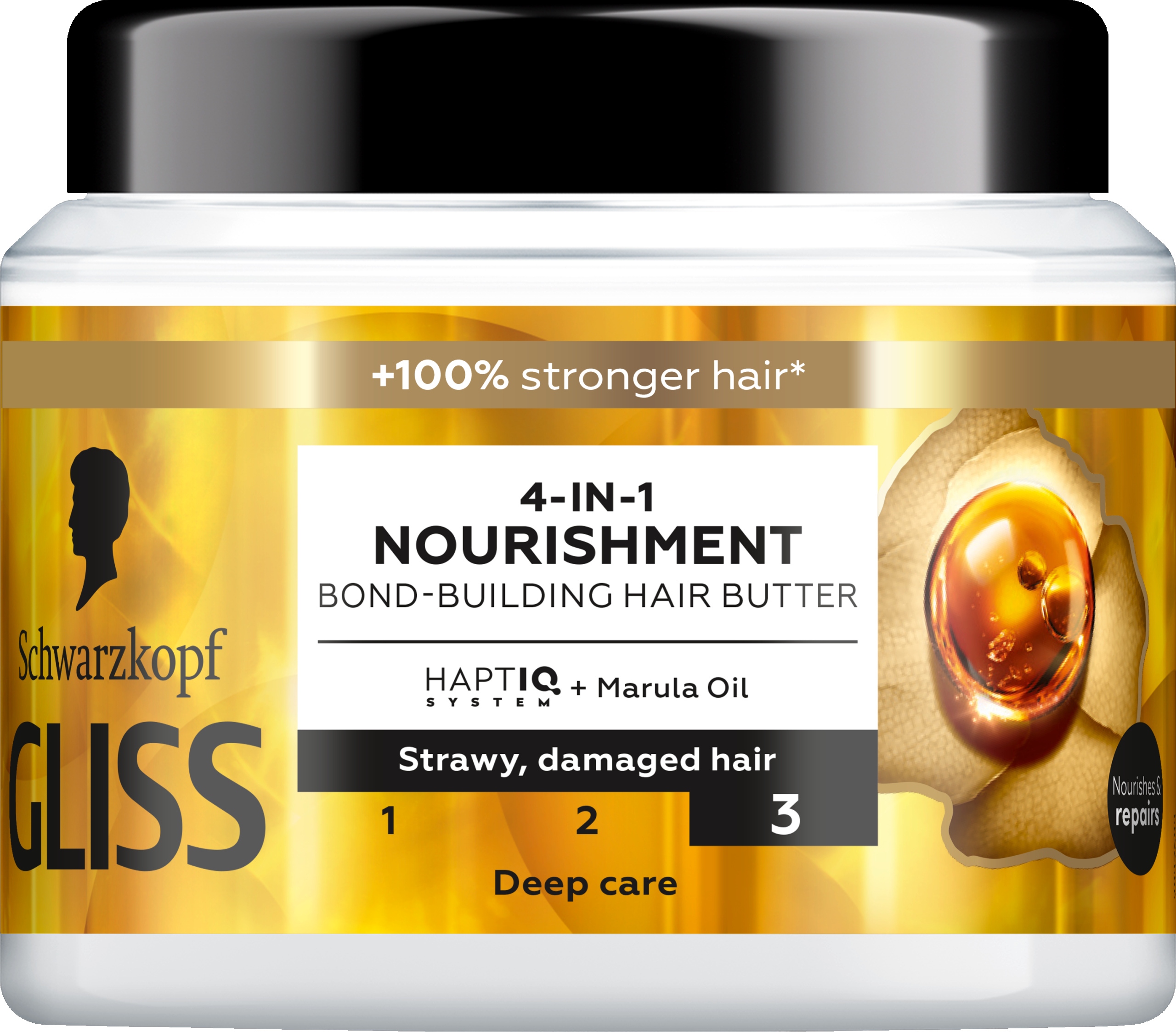 Gliss 4-in-1 Nourishment Výživné máslo 400 ml 1 ks