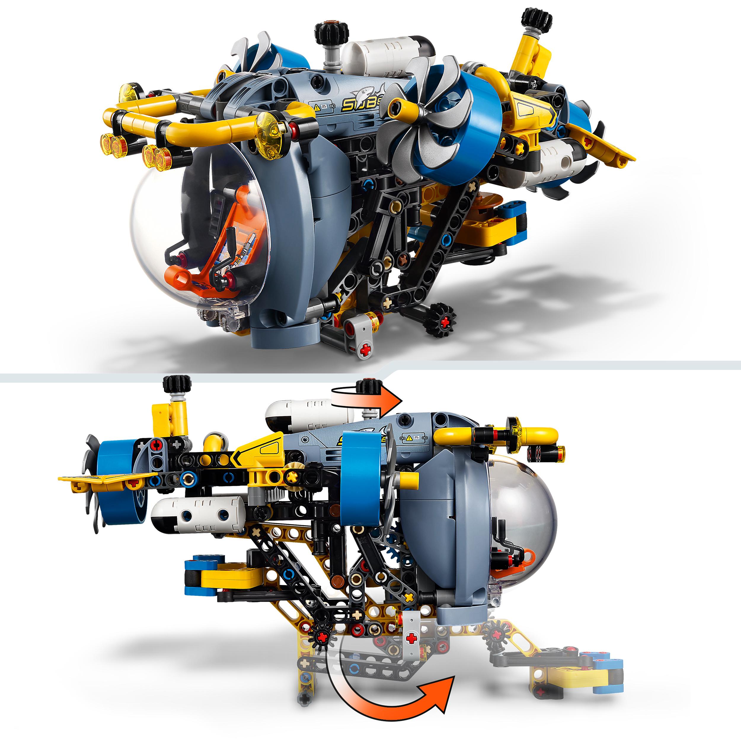 LEGO Technic 42201 Badawcza Łódź Podwodna Marka LEGO