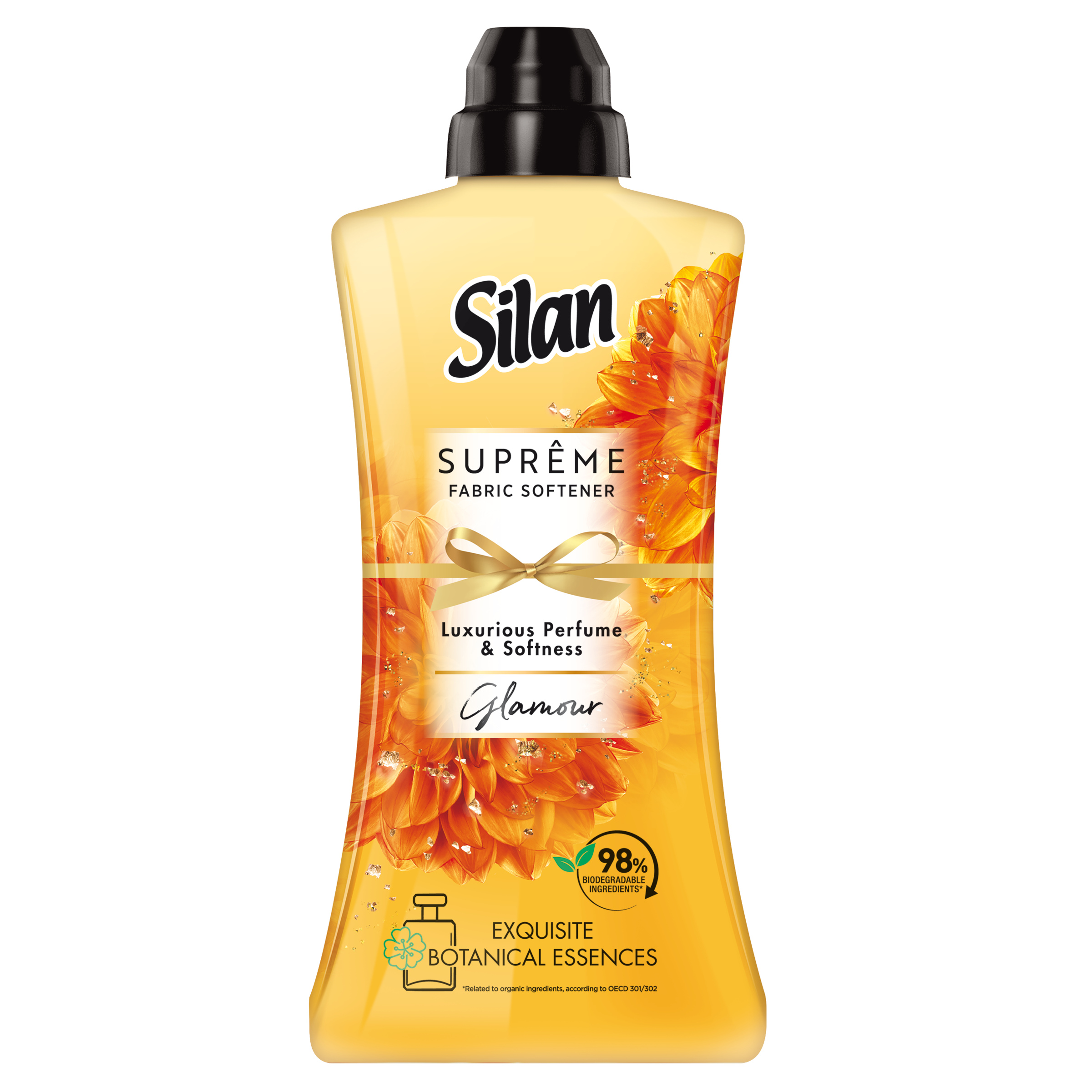 Płyn do płukania Silan 4x 1 l perfumowany koncentrat Supreme Glamour