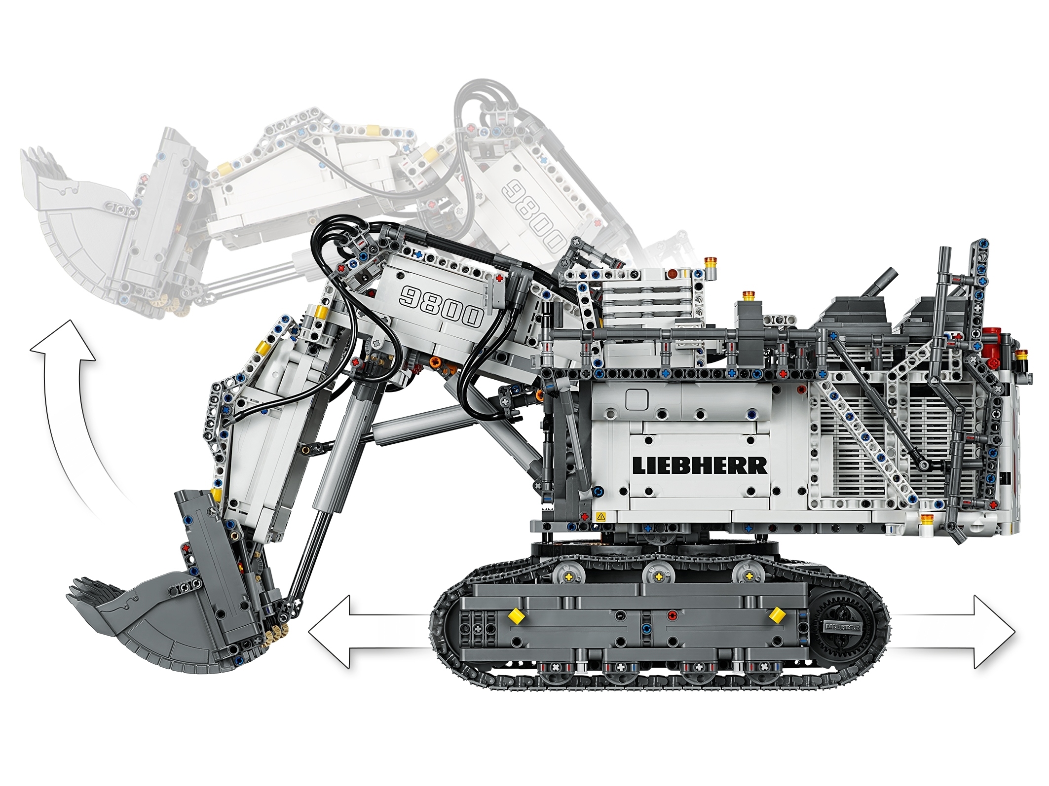 LEGO Technic KOPARKA LIEBHERR R 9800 42100 EU Wiek dziecka 12 lat +