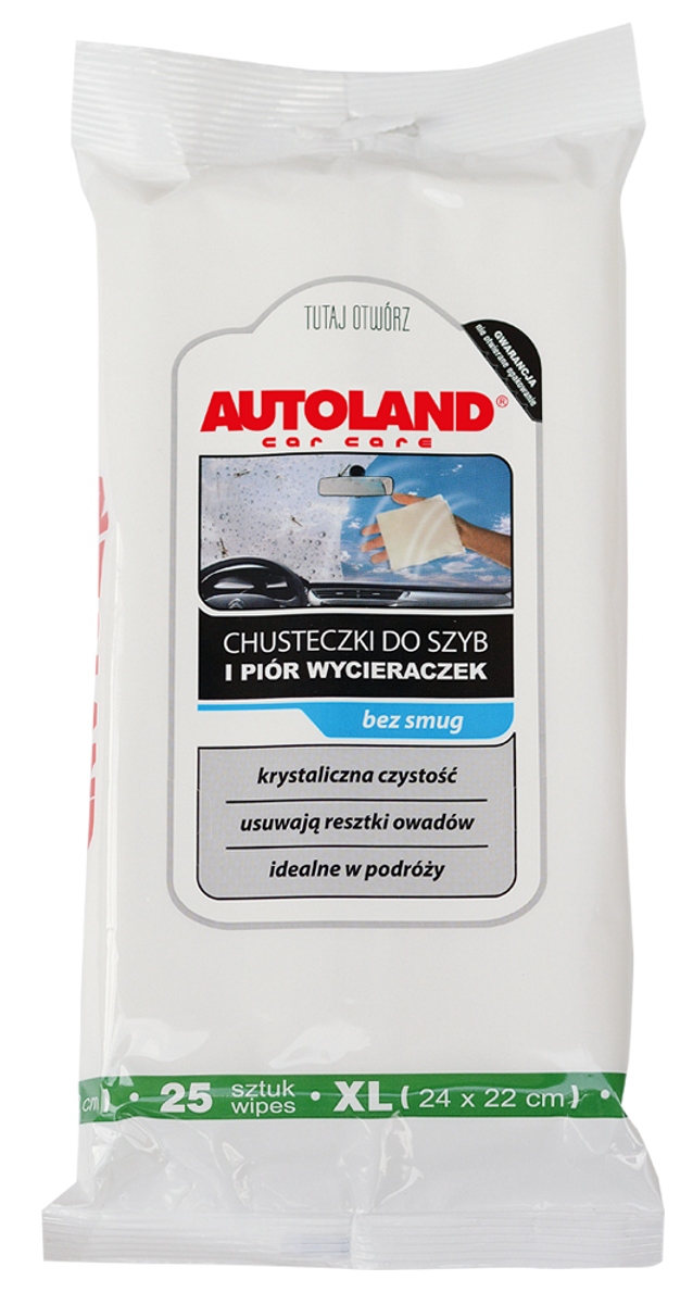 Chusteczki do szyb Autoland 25 szt.